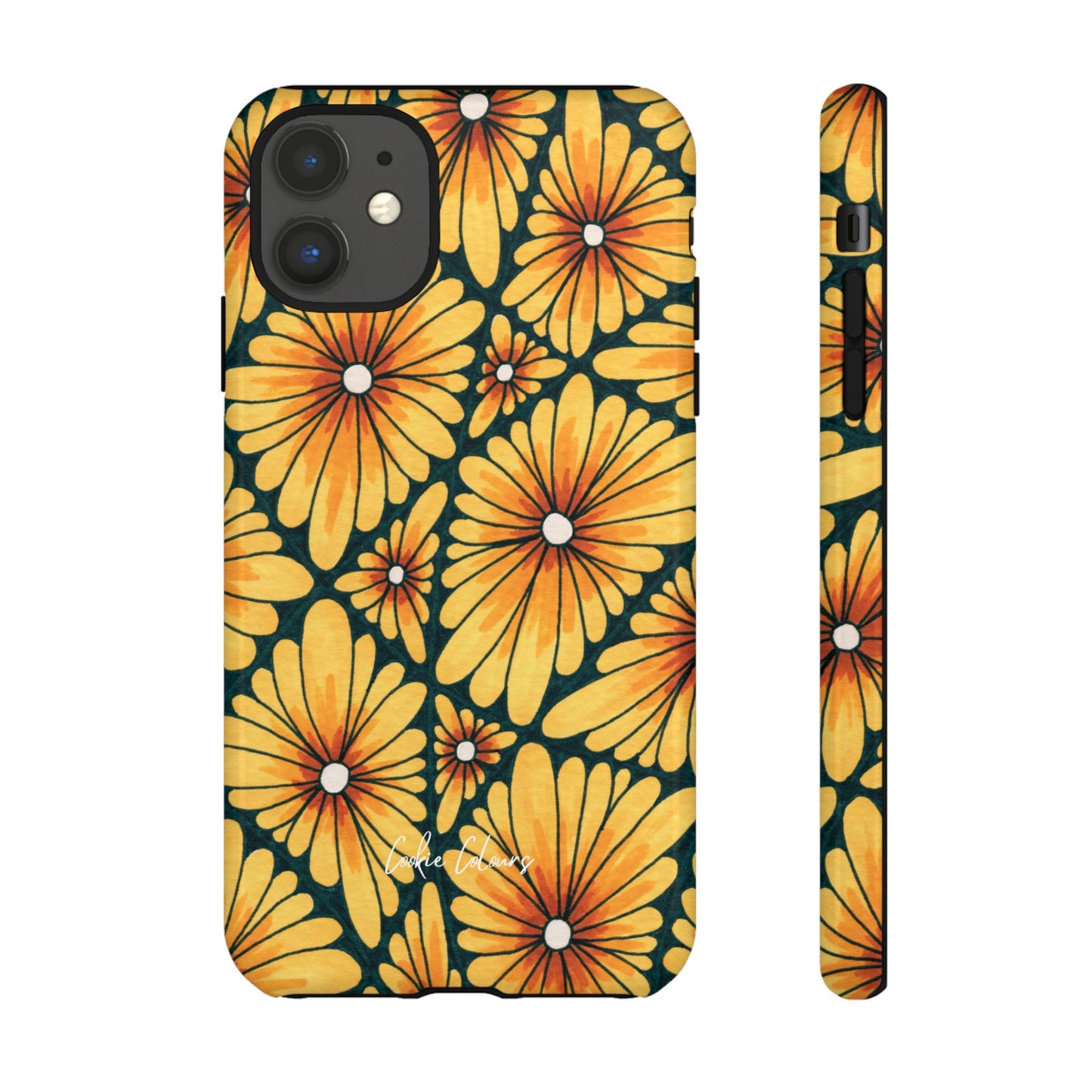 Golden Sunflowers | Premium Phone Case