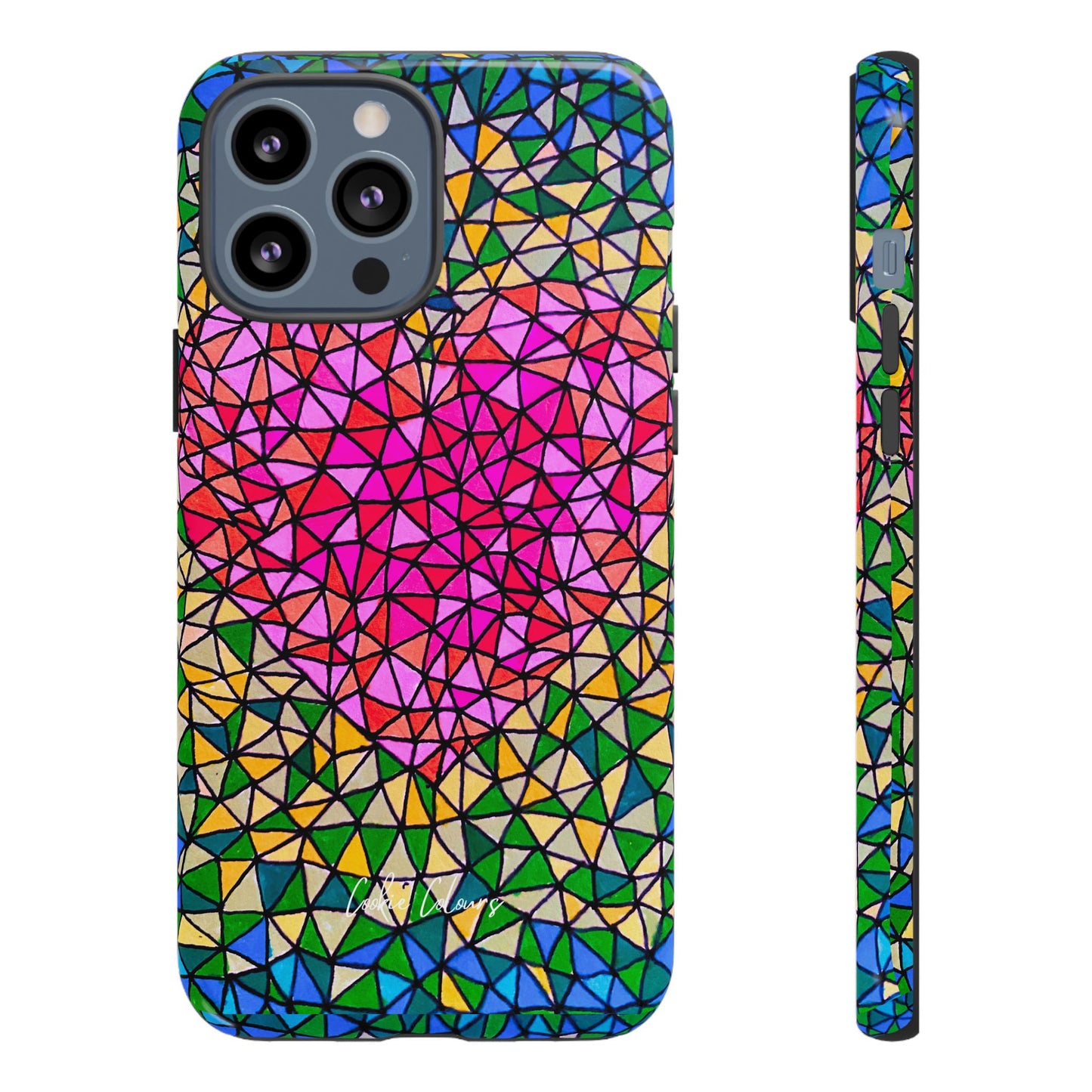 Heart On Fire | Premium Phone Case
