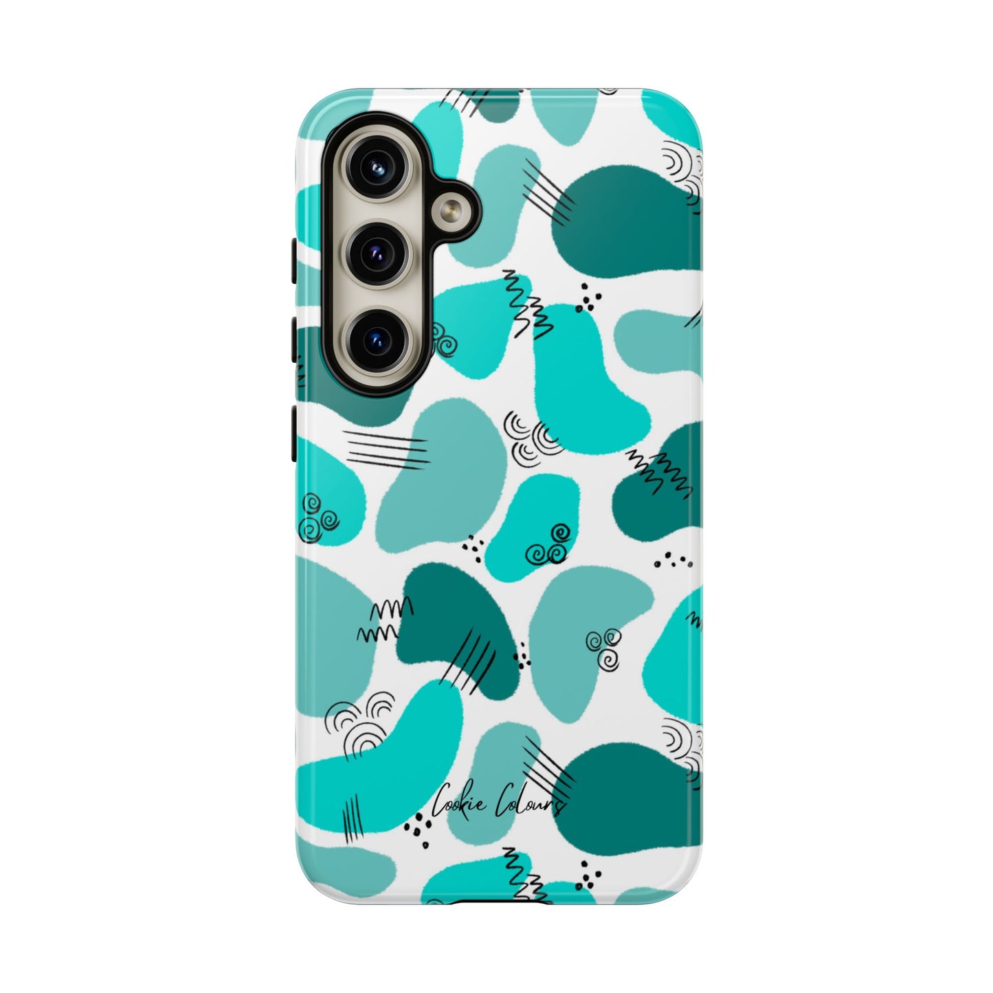 Blobby Blue | Premium Phone Case