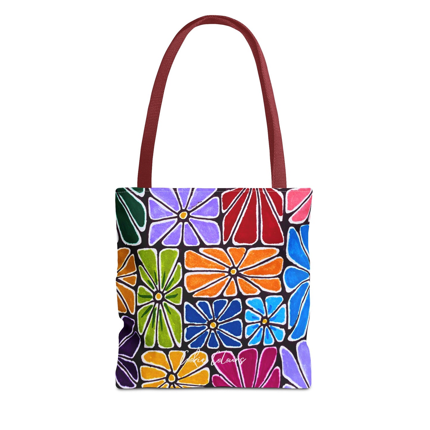 Boxed Bloom Burst | Tote Bag
