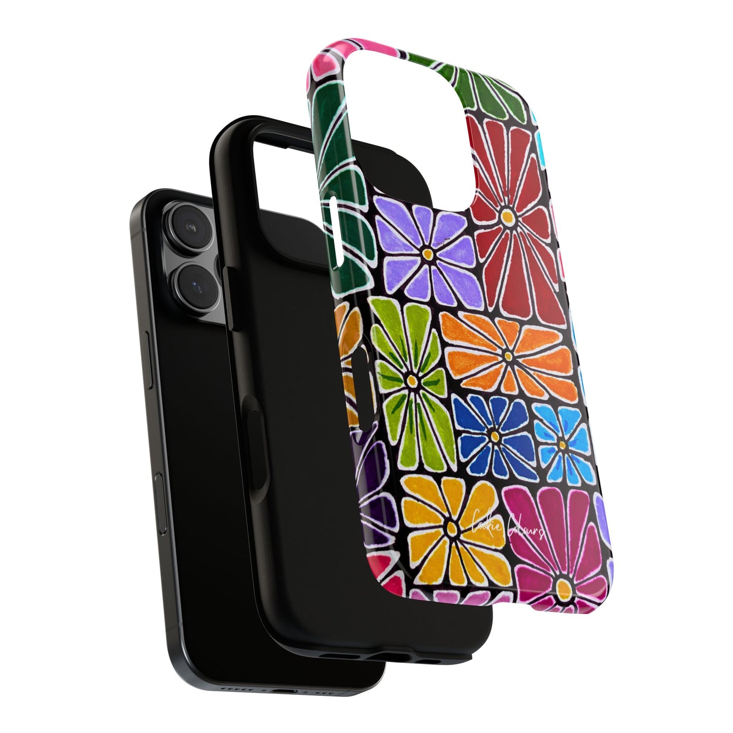 Boxed Bloom Burst | Premium Phone Case