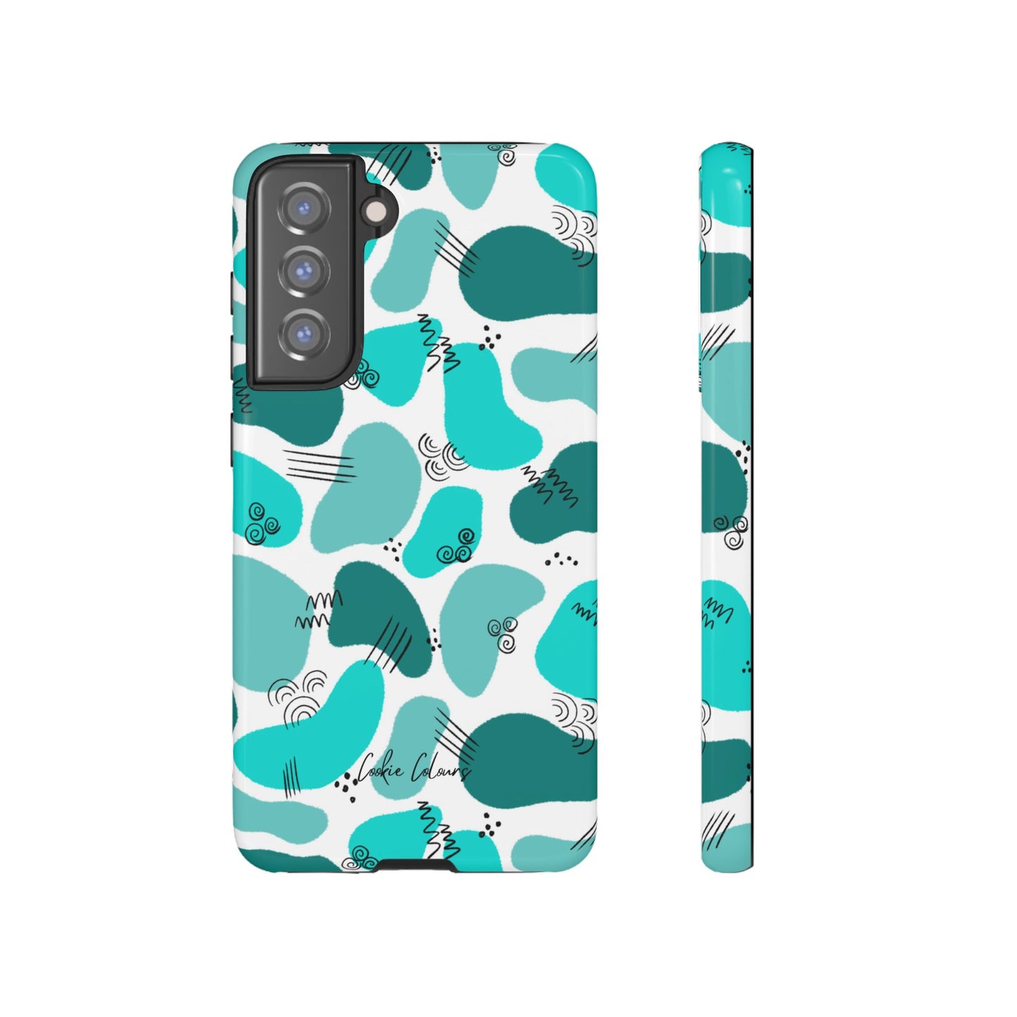 Blobby Blue | Premium Phone Case
