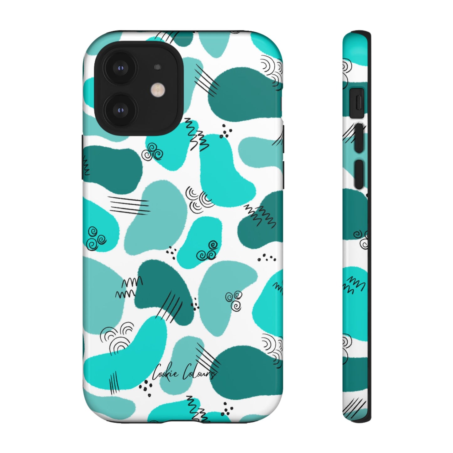 Blobby Blue | Premium Phone Case