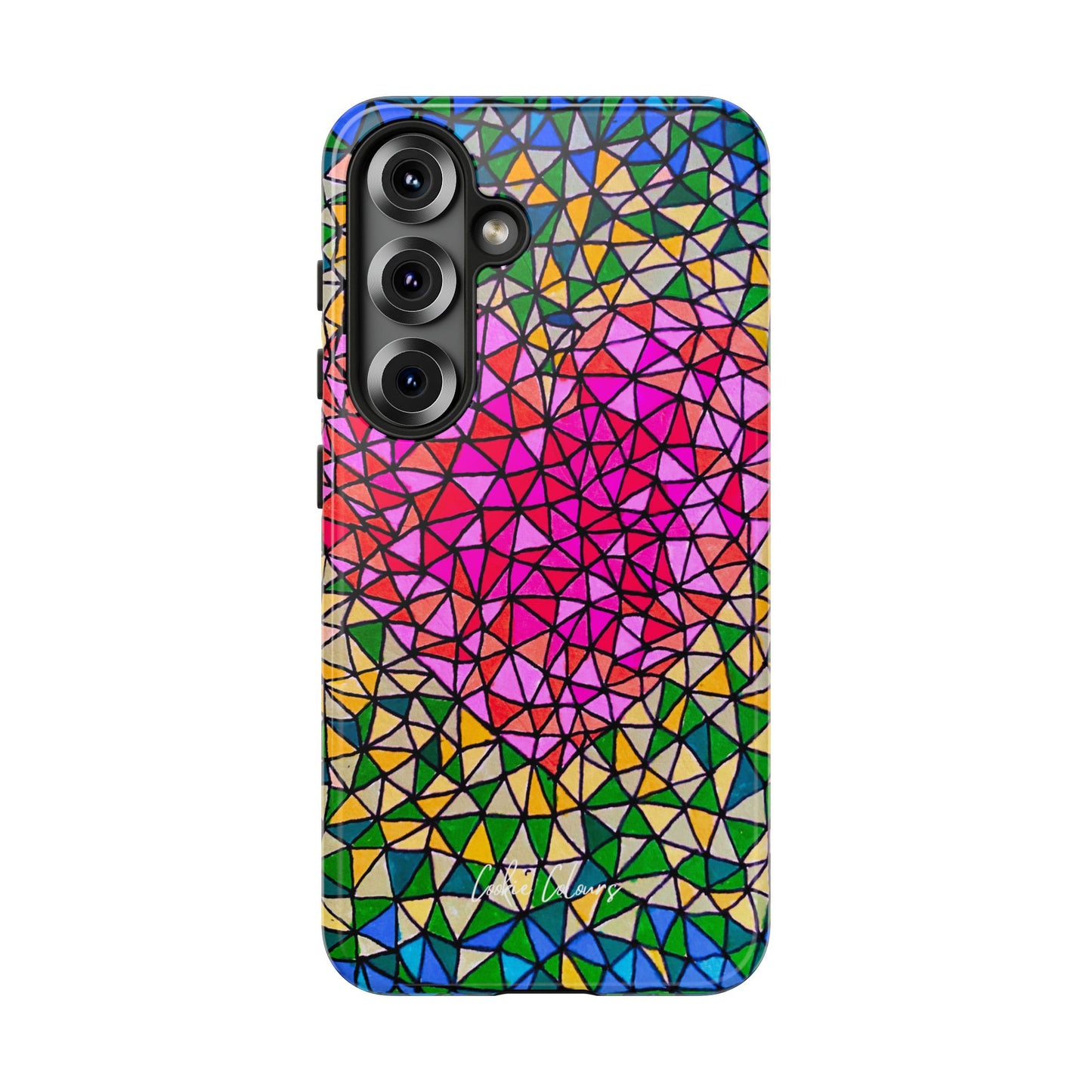 Corazón en llamas | Funda premium para teléfono