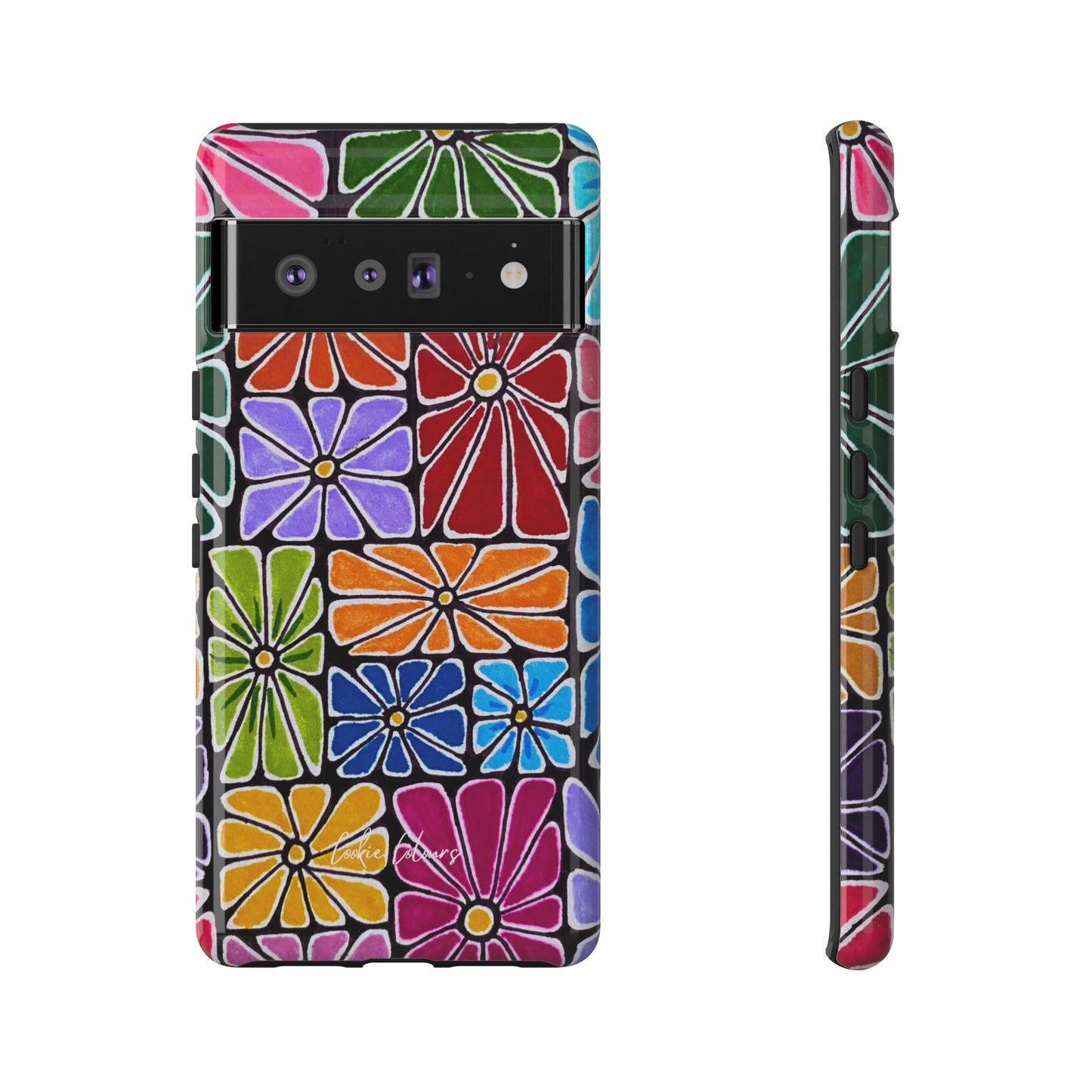 Boxed Bloom Burst | Premium Phone Case