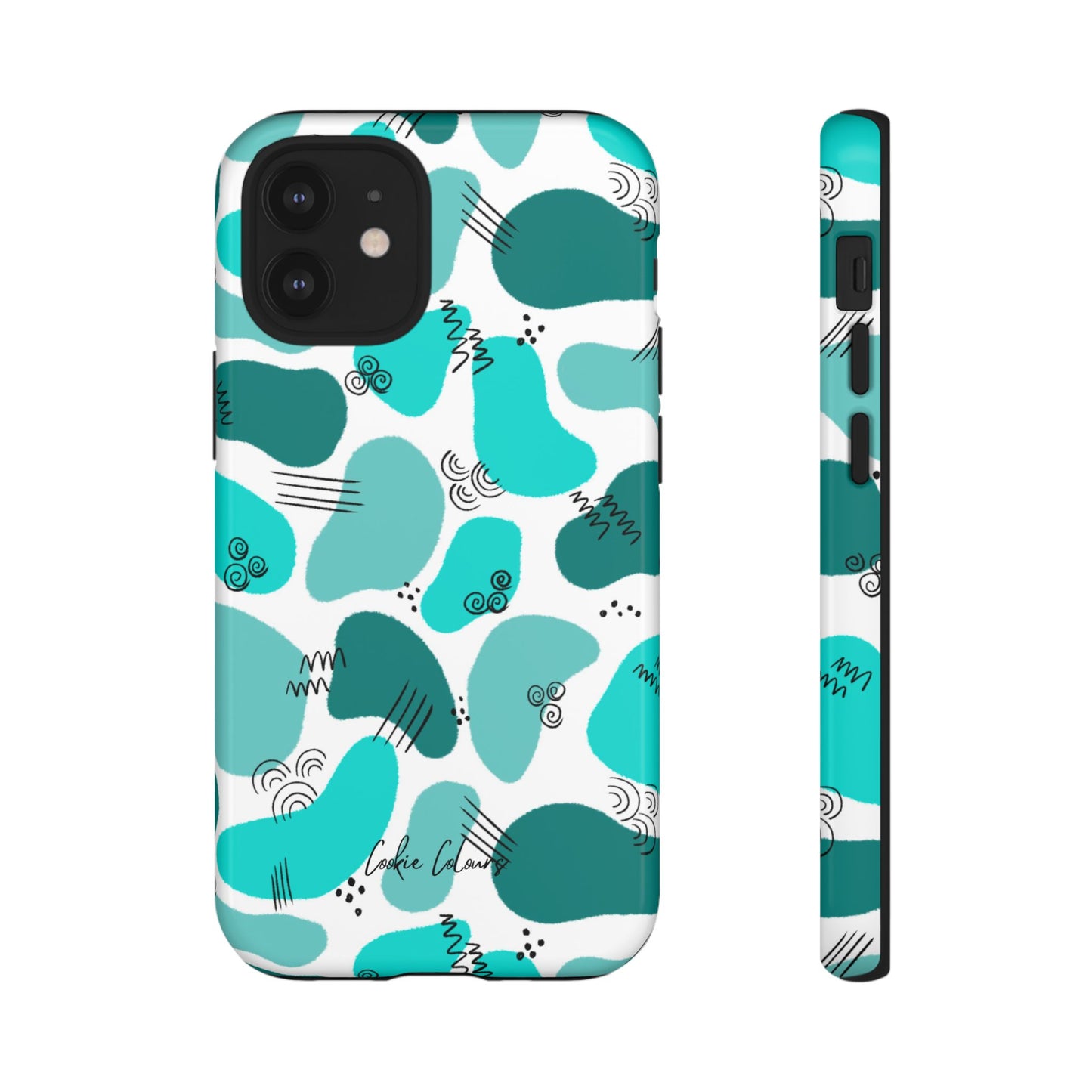 Blobby Blue | Premium Phone Case