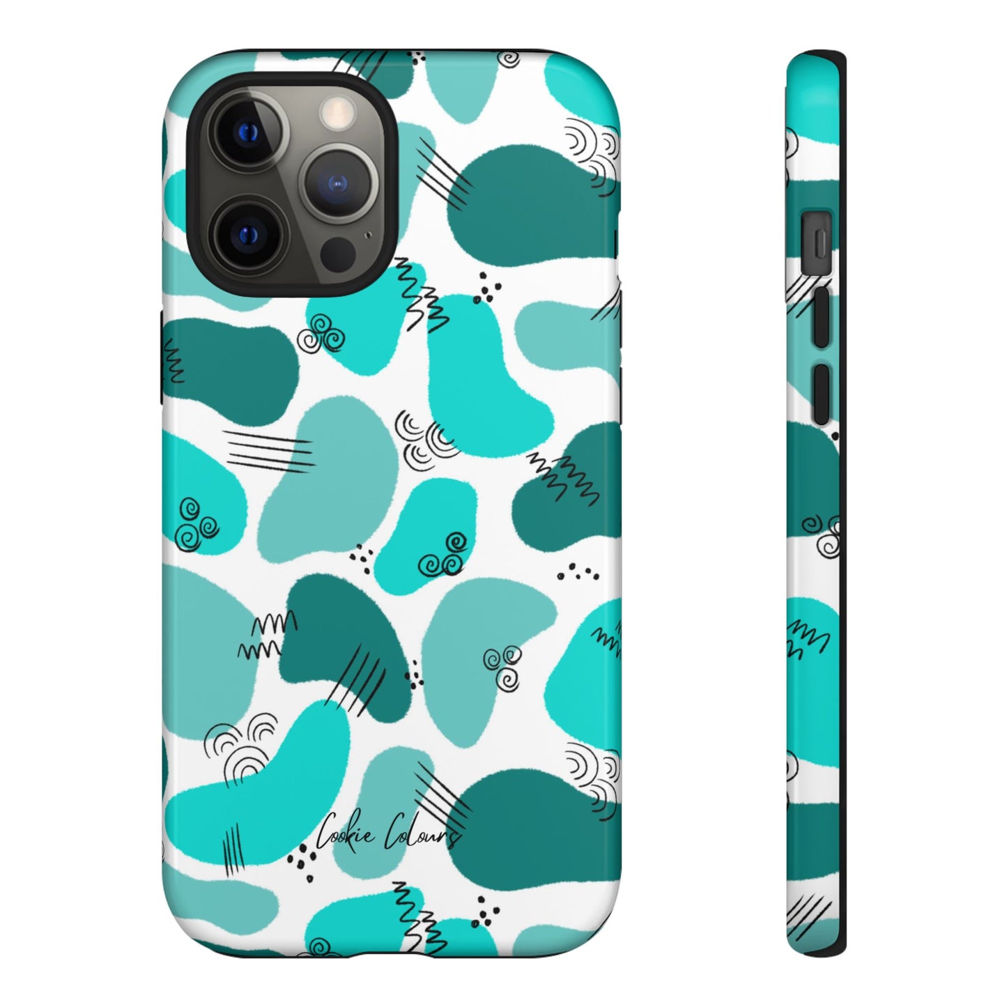 Blobby Blue | Premium Phone Case