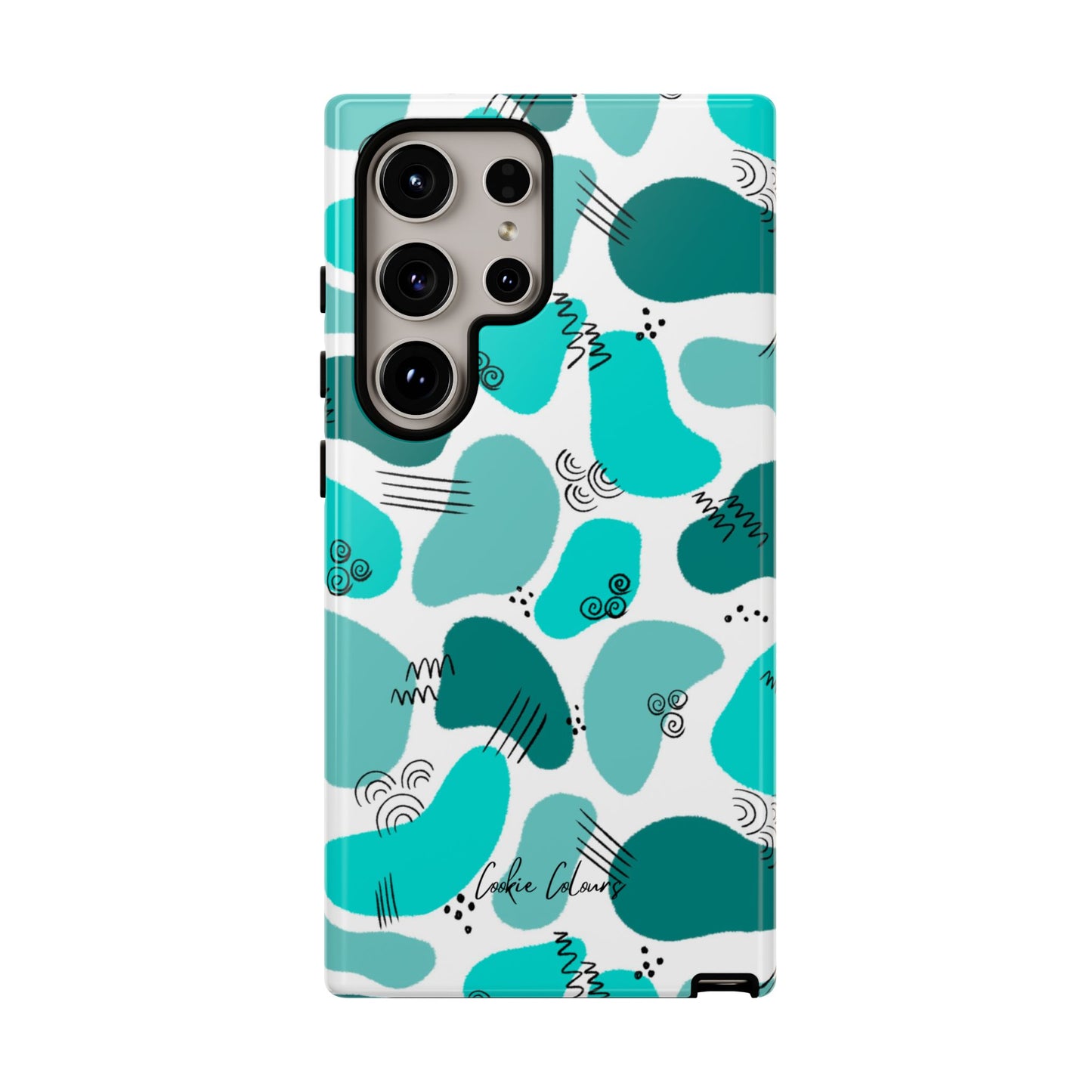 Blobby Blue | Premium Phone Case