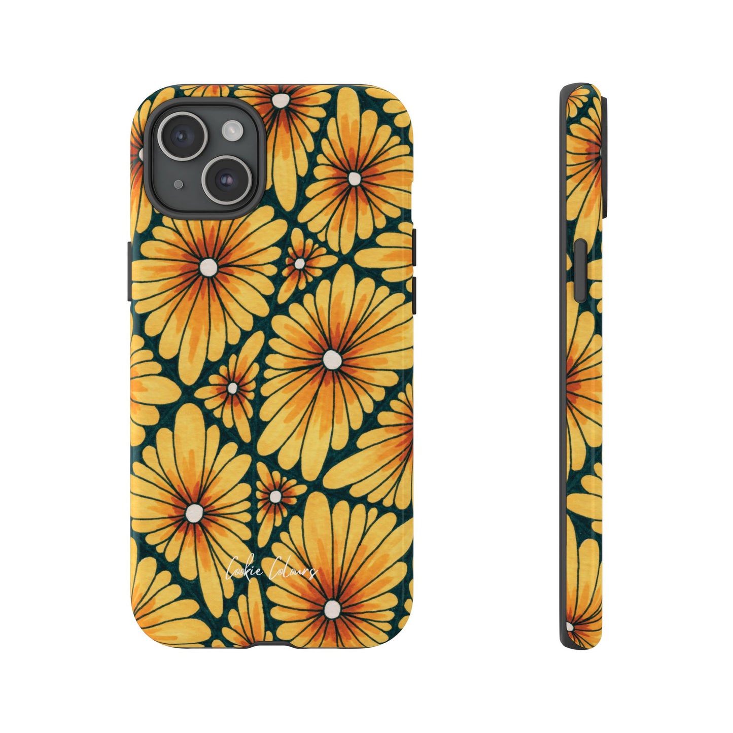 Golden Sunflowers | Premium Phone Case