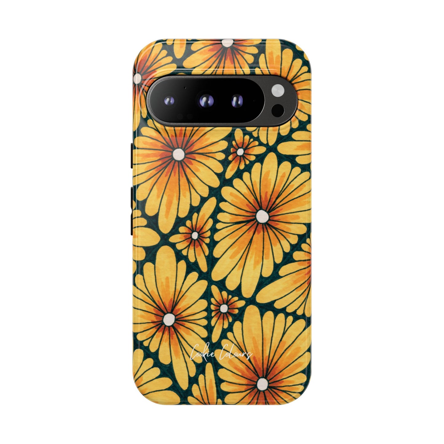 Golden Sunflowers | Premium Phone Case