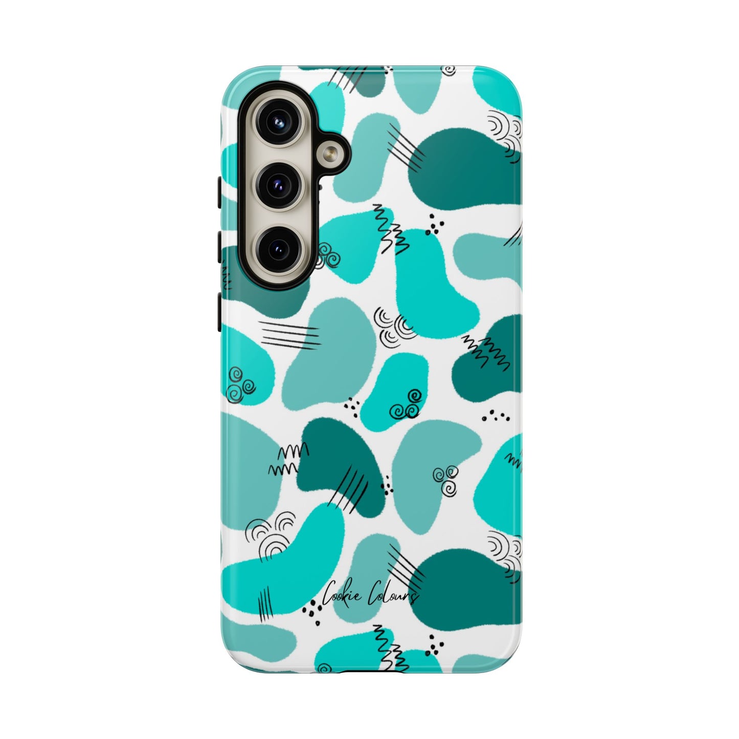 Blobby Blue | Premium Phone Case