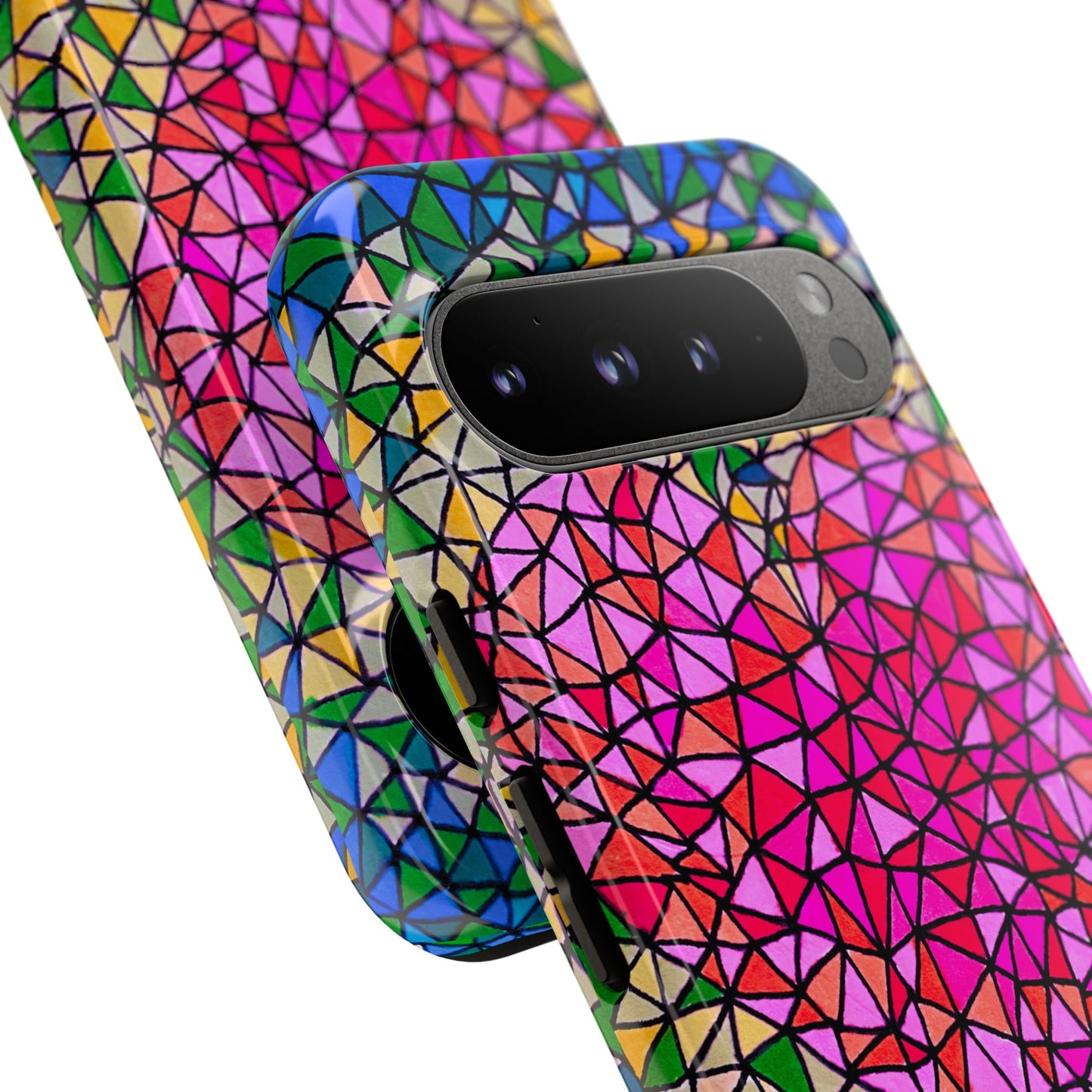 Corazón en llamas | Funda premium para teléfono