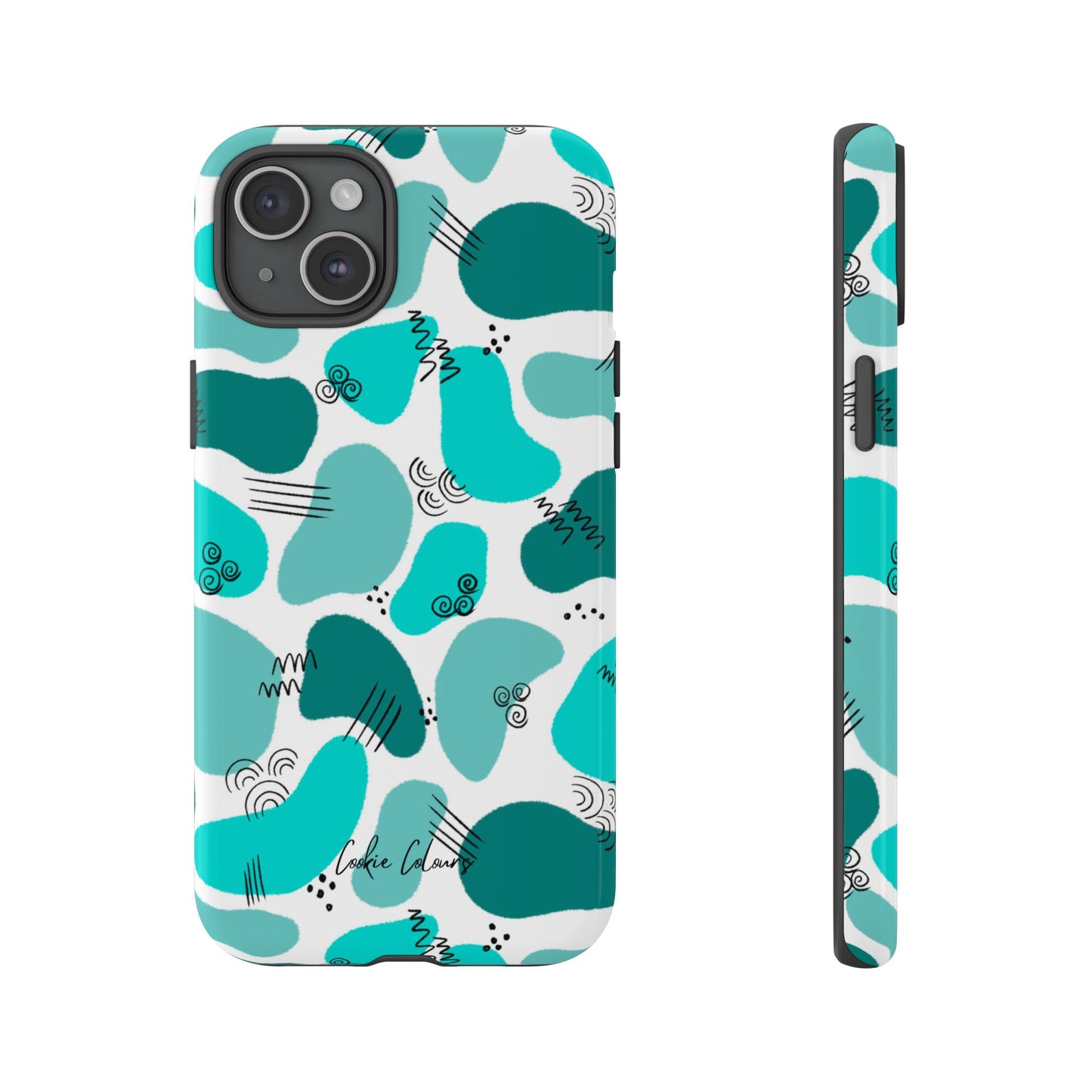 Blobby Blue | Premium Phone Case