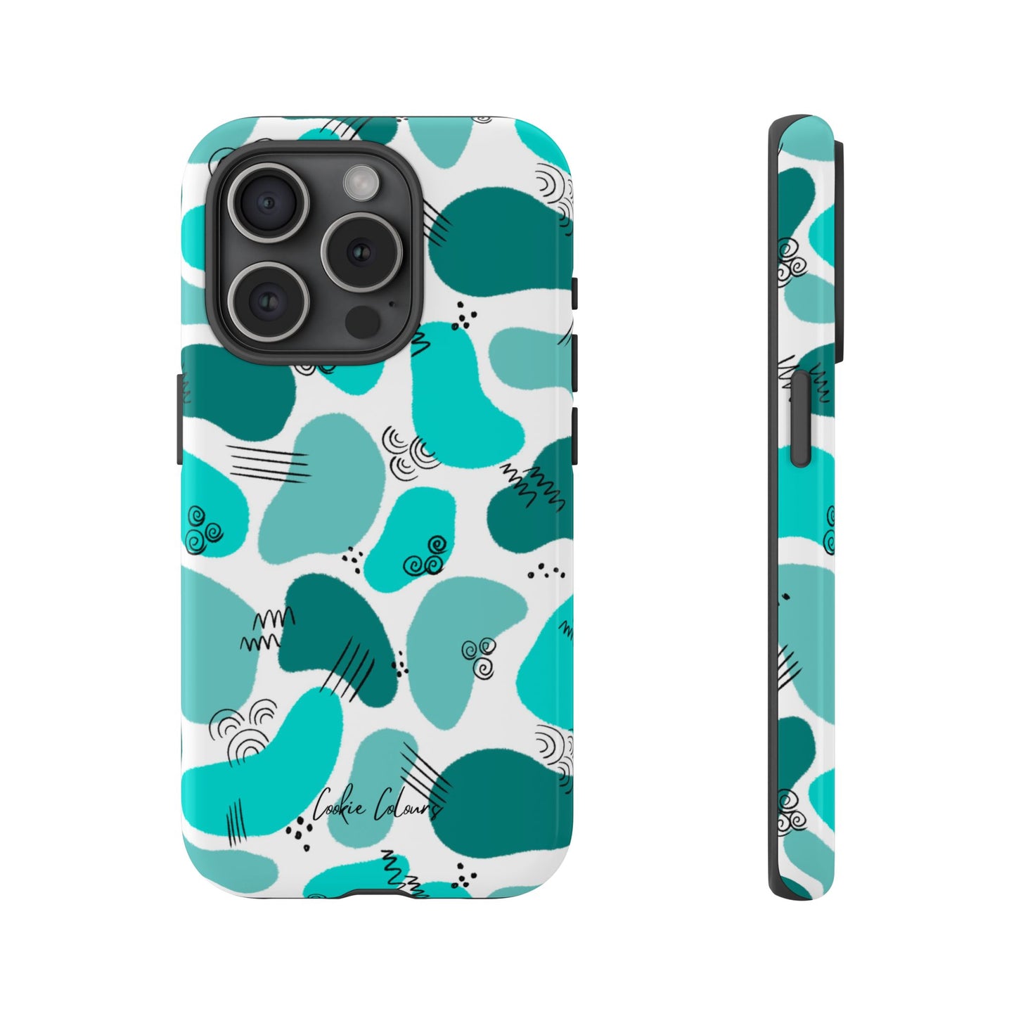 Blobby Blue | Premium Phone Case