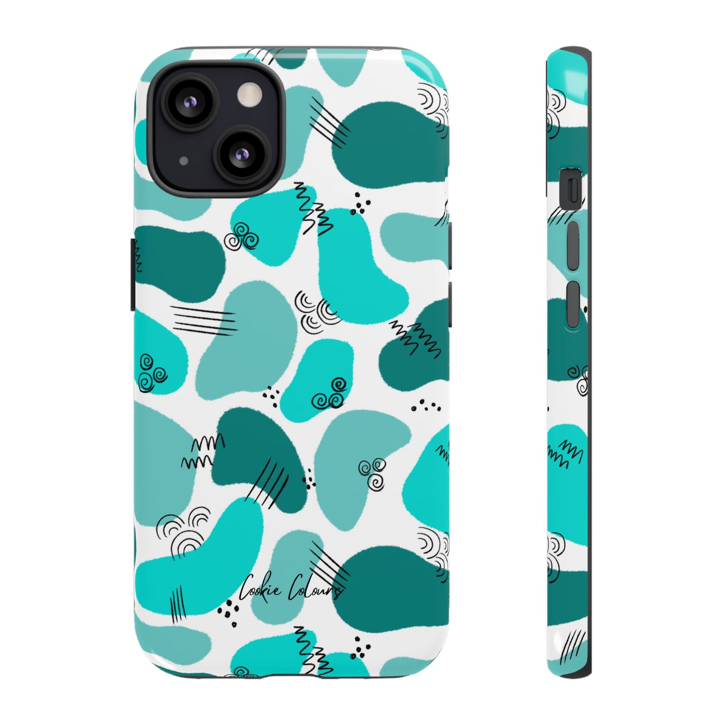 Blobby Blue | Premium Phone Case
