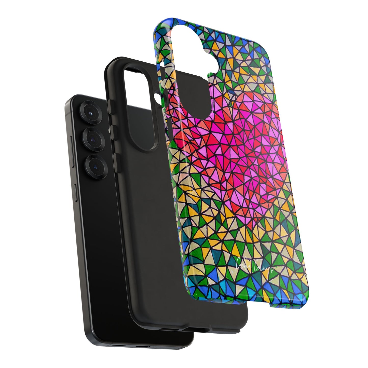 Corazón en llamas | Funda premium para teléfono