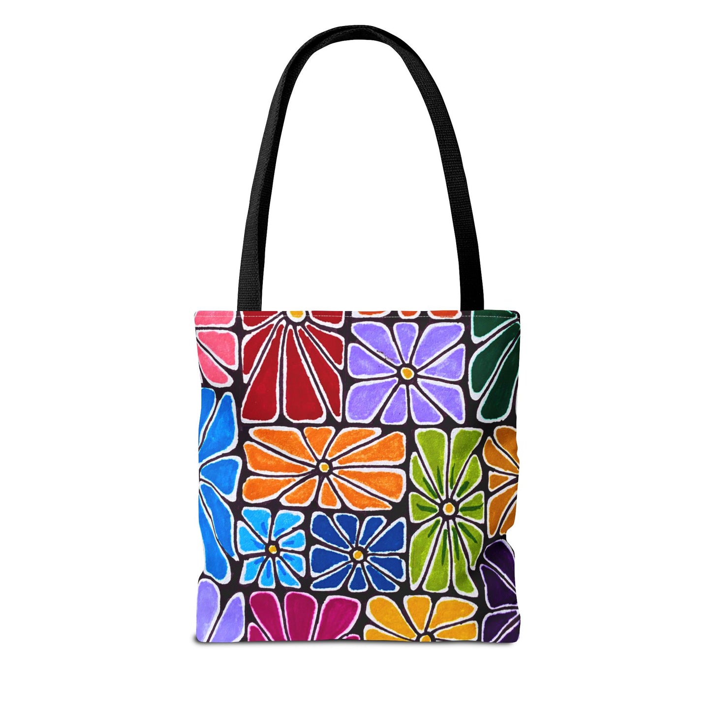 Boxed Bloom Burst | Tote Bag