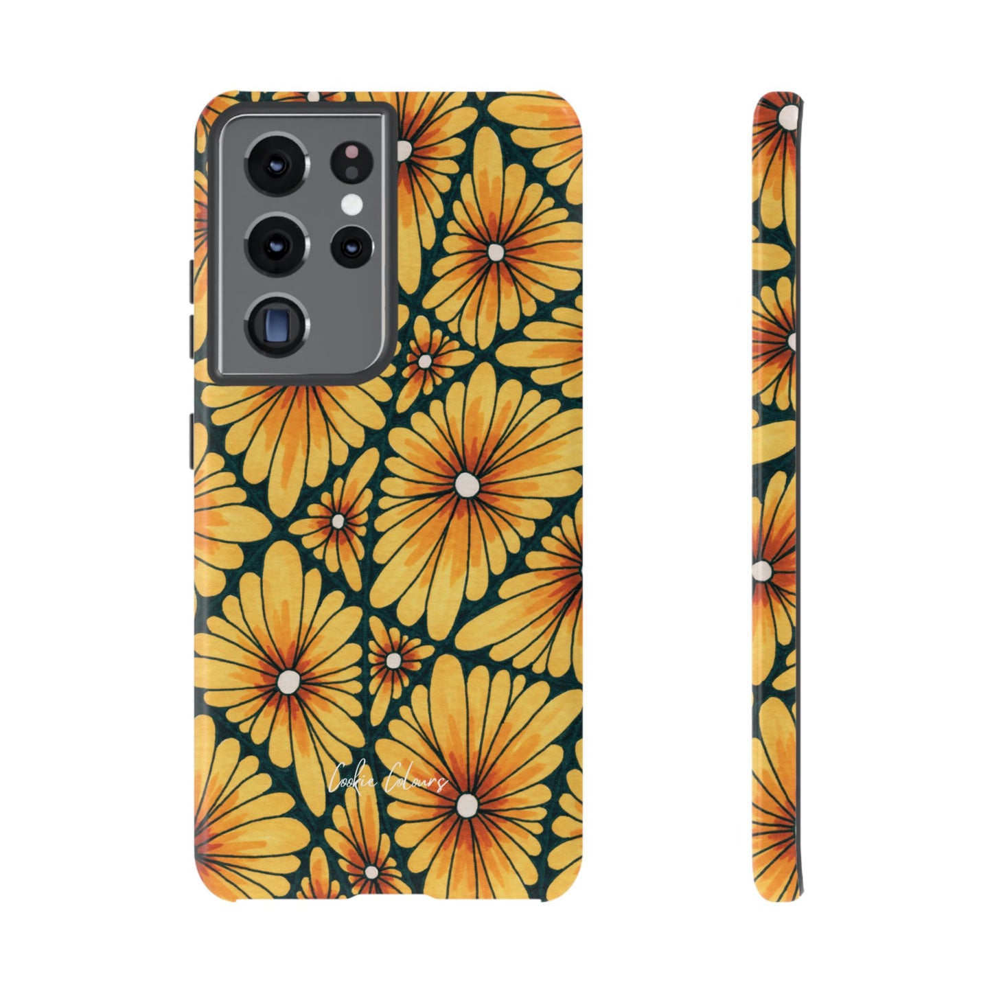 Golden Sunflowers | Premium Phone Case