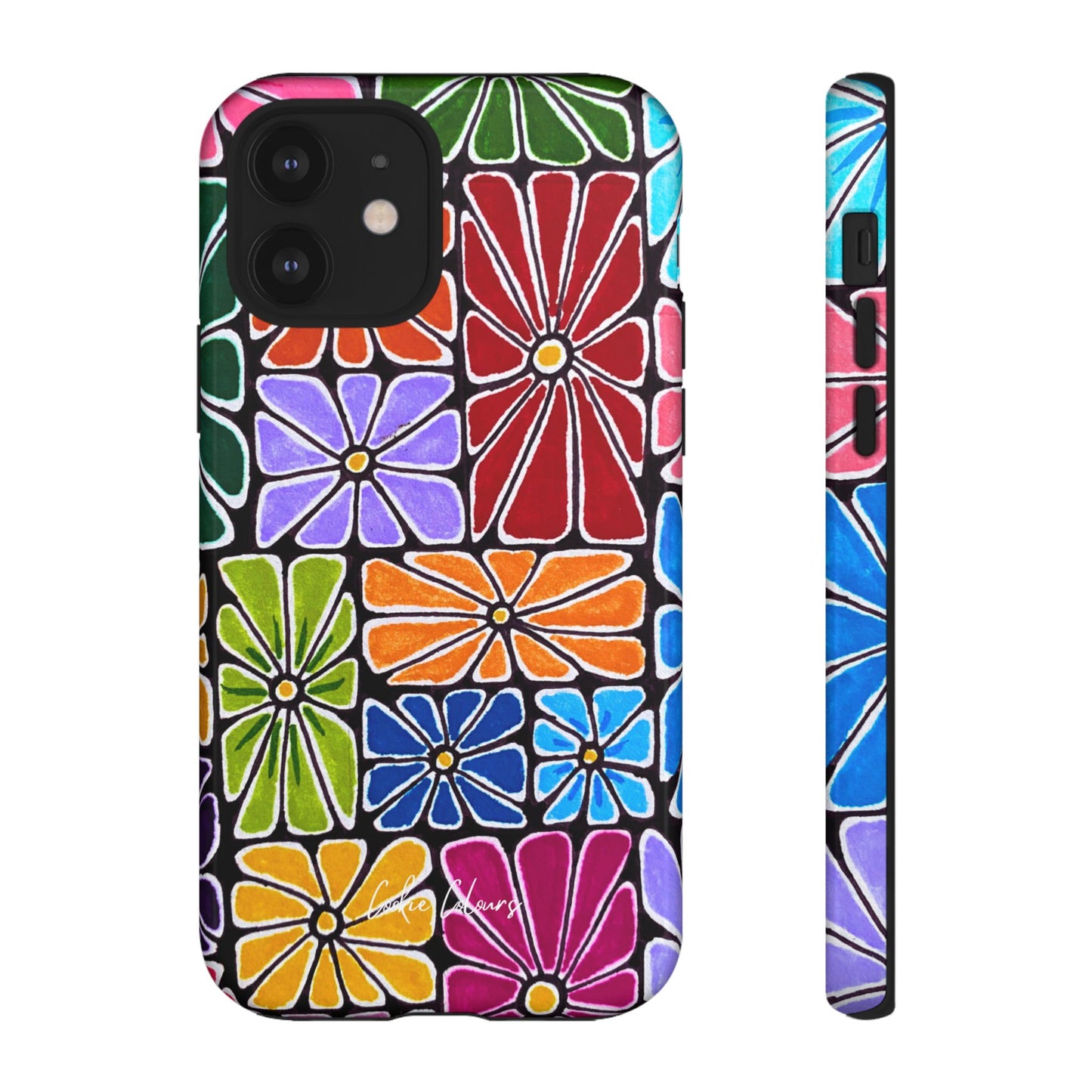 Boxed Bloom Burst | Premium Phone Case