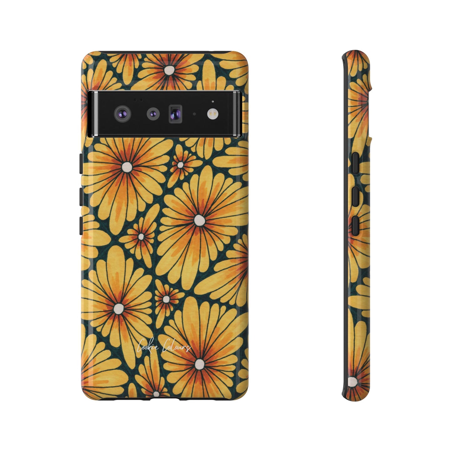 Golden Sunflowers | Premium Phone Case