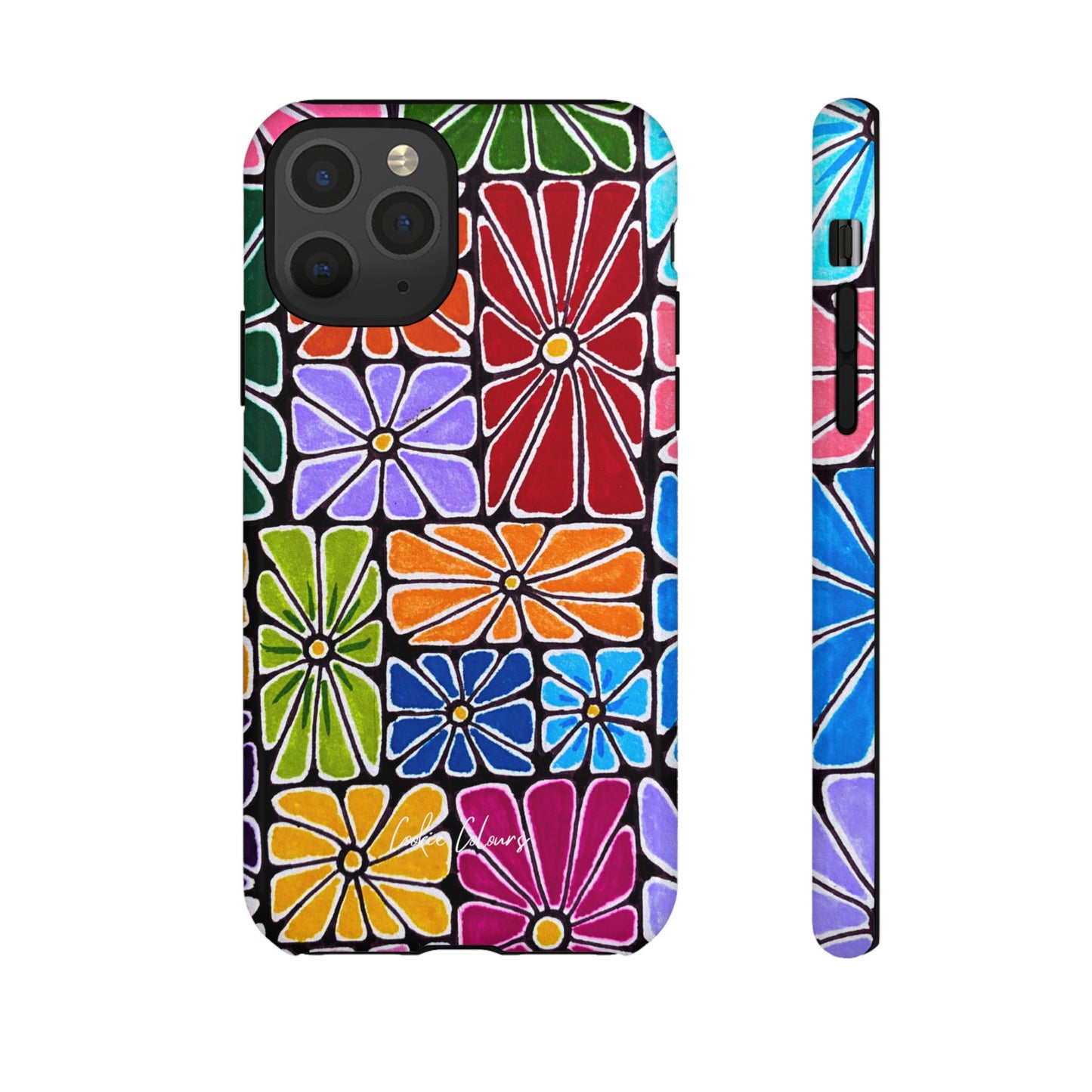 Boxed Bloom Burst | Premium Phone Case