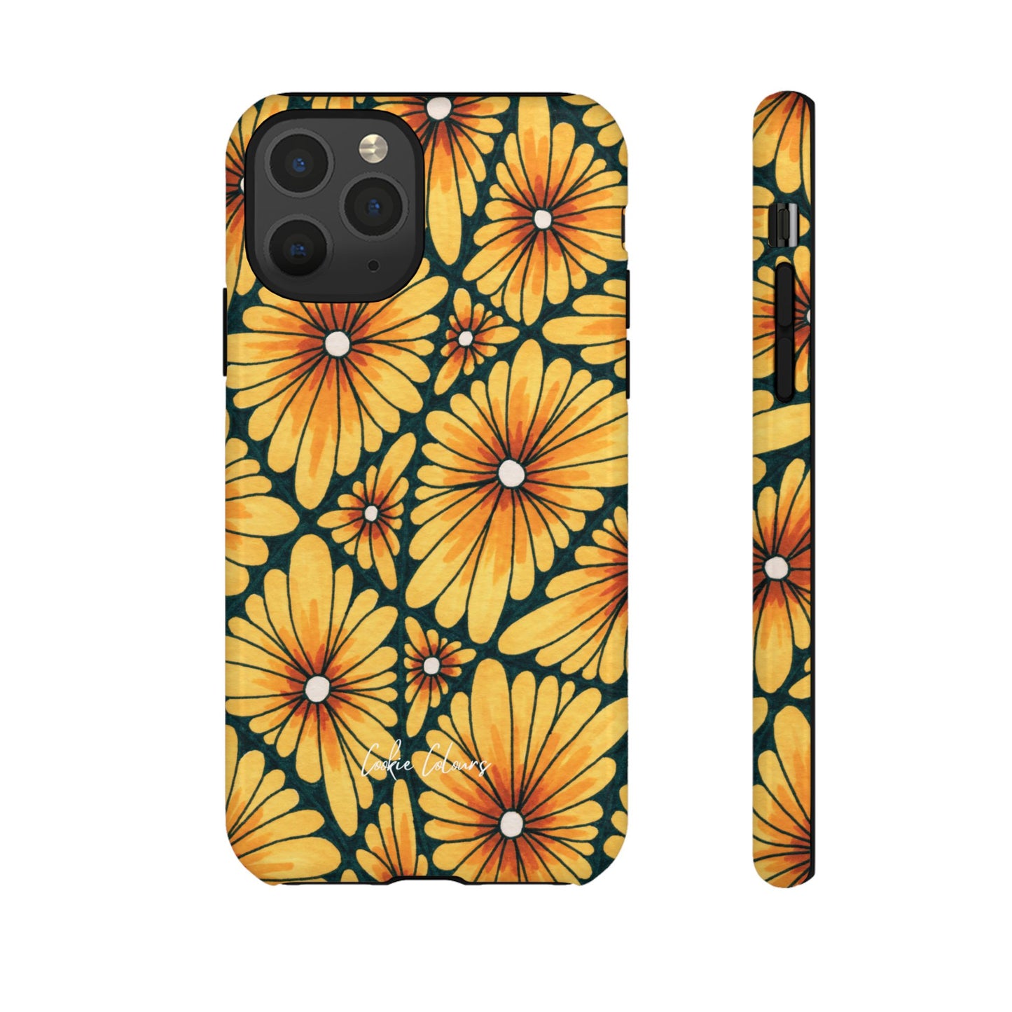 Golden Sunflowers | Premium Phone Case