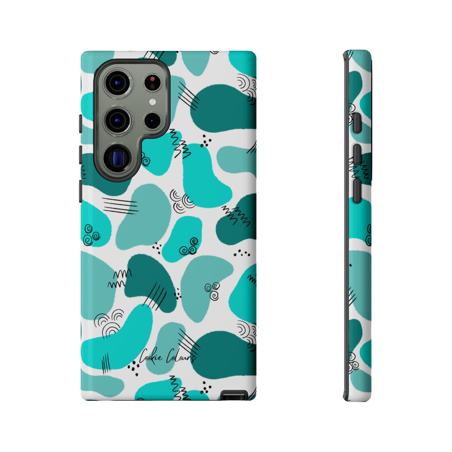 Blobby Blue | Premium Phone Case