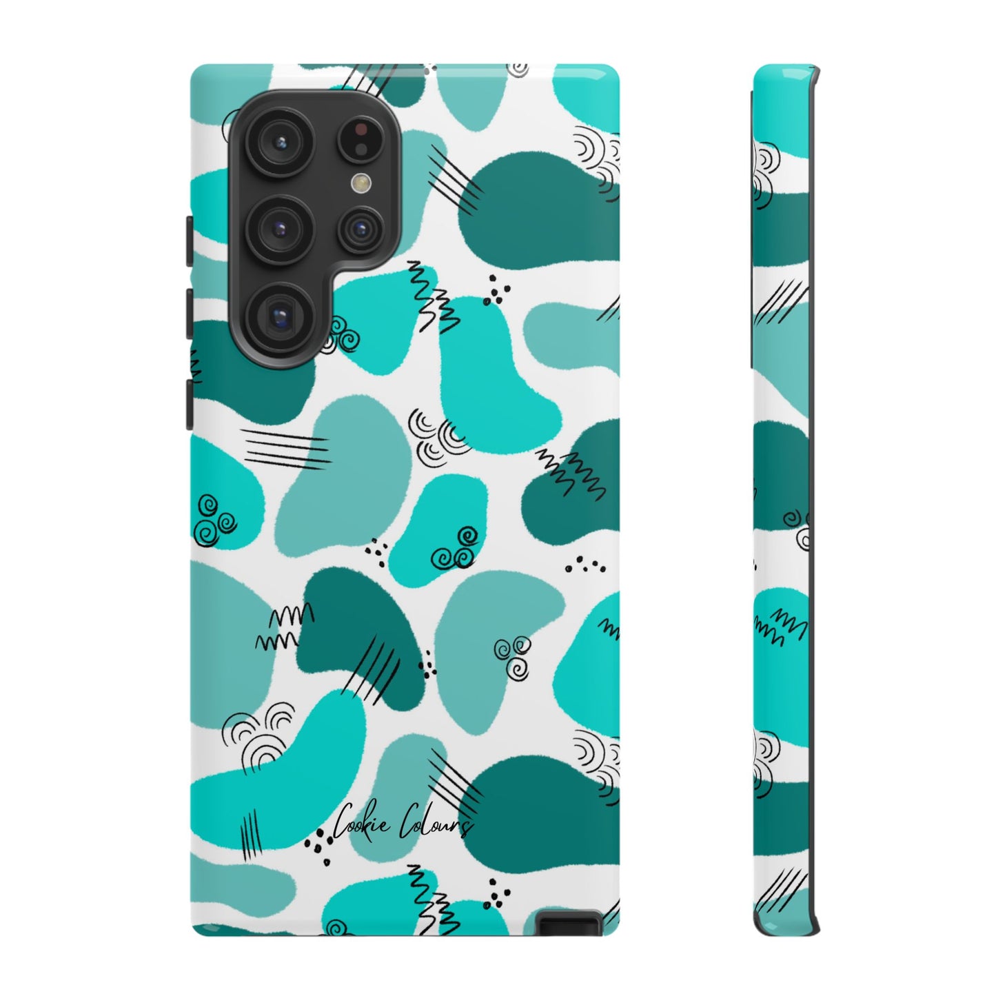 Blobby Blue | Premium Phone Case