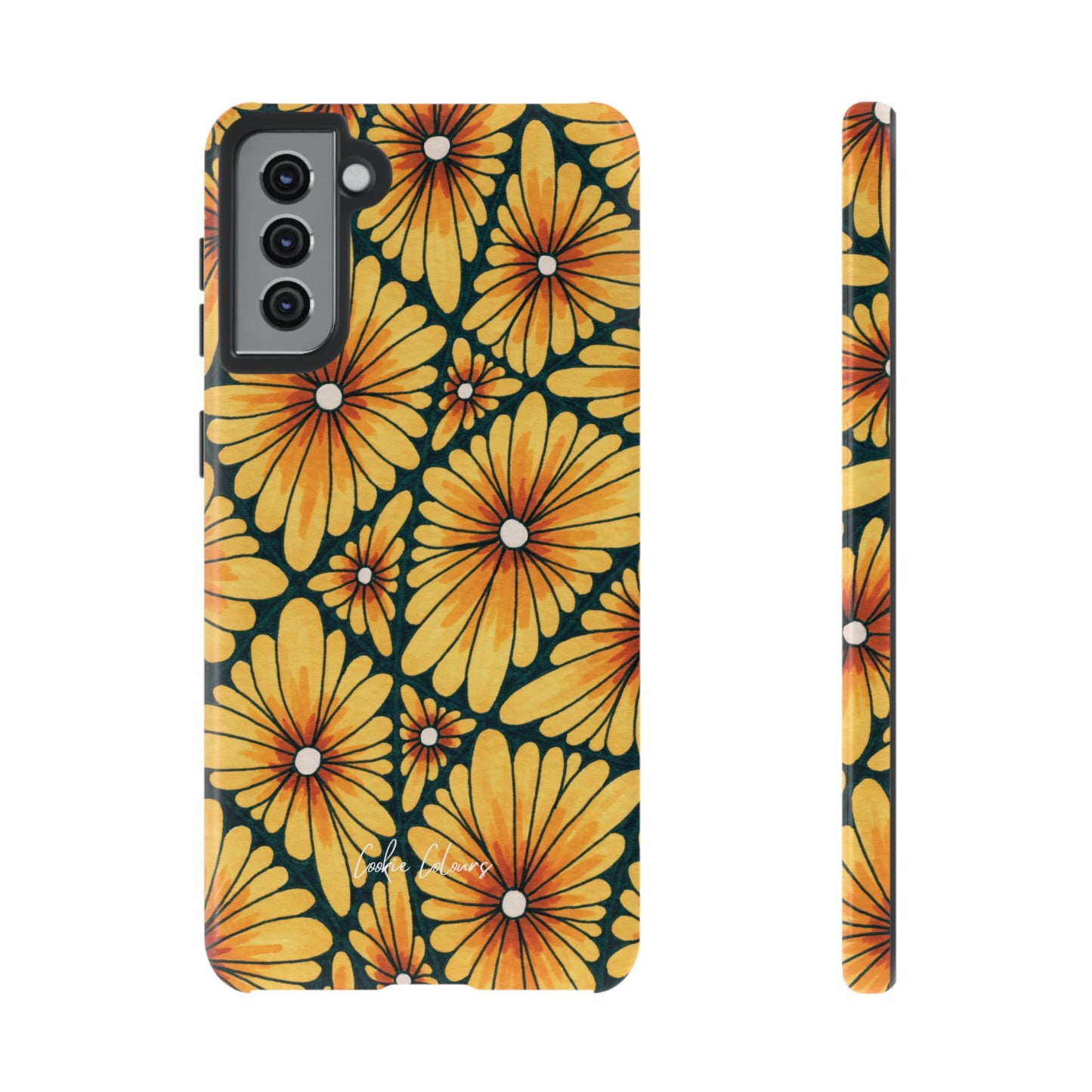 Golden Sunflowers | Premium Phone Case
