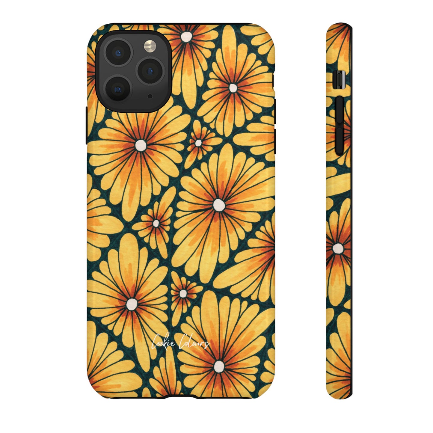 Golden Sunflowers | Premium Phone Case