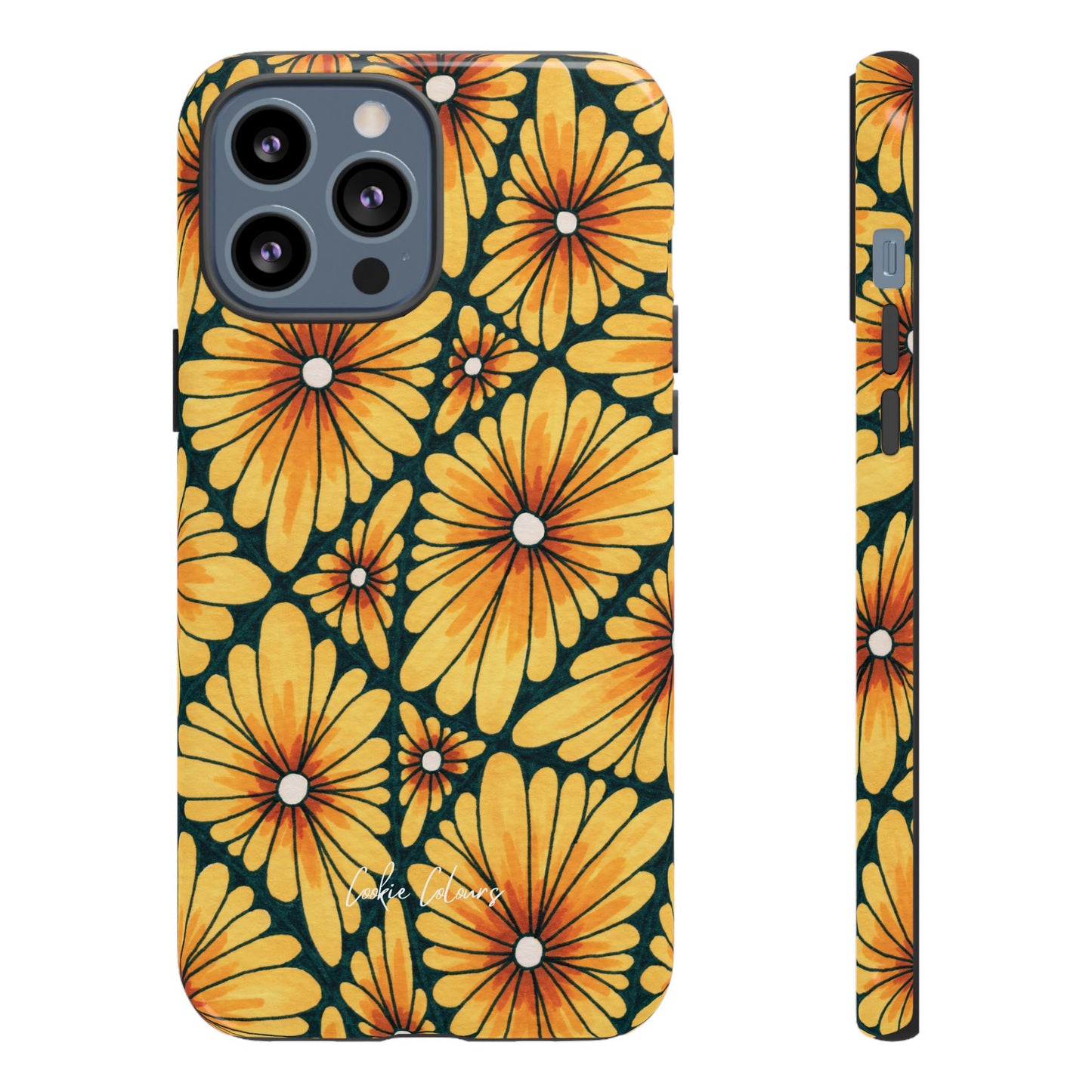 Golden Sunflowers | Premium Phone Case