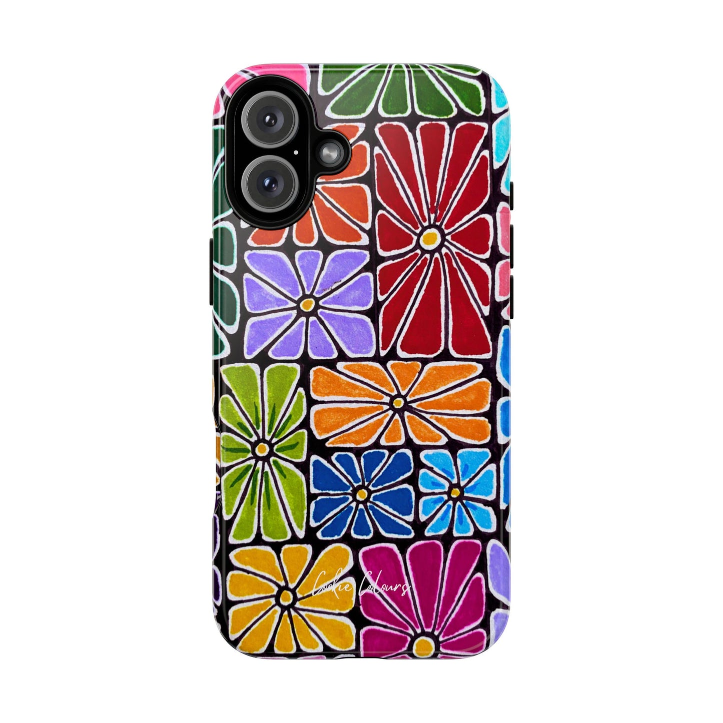 Boxed Bloom Burst | Premium Phone Case