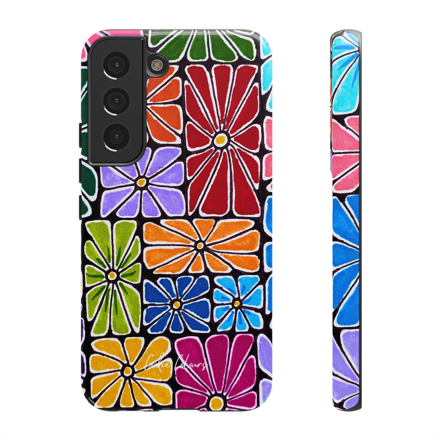 Boxed Bloom Burst | Premium Phone Case