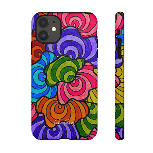 Spirals of Bloom | Premium Phone Case