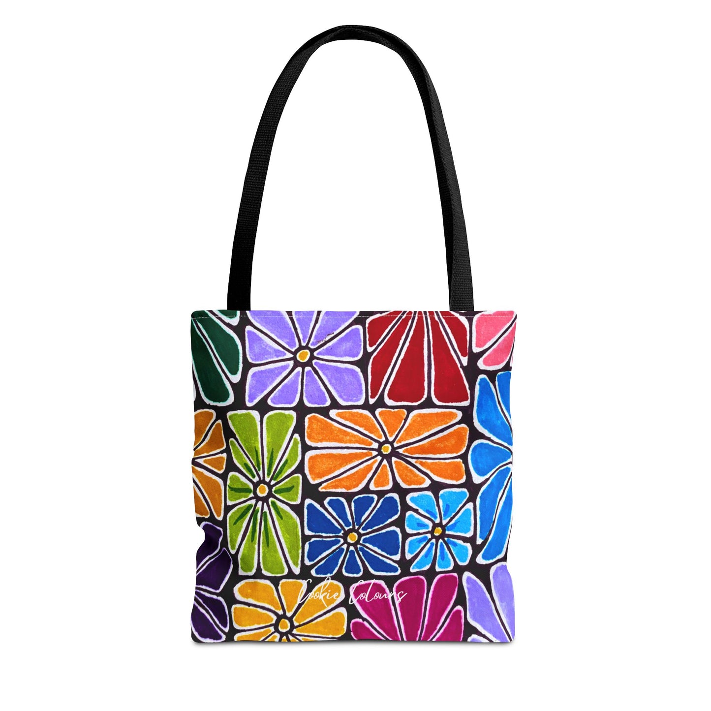 Boxed Bloom Burst | Tote Bag