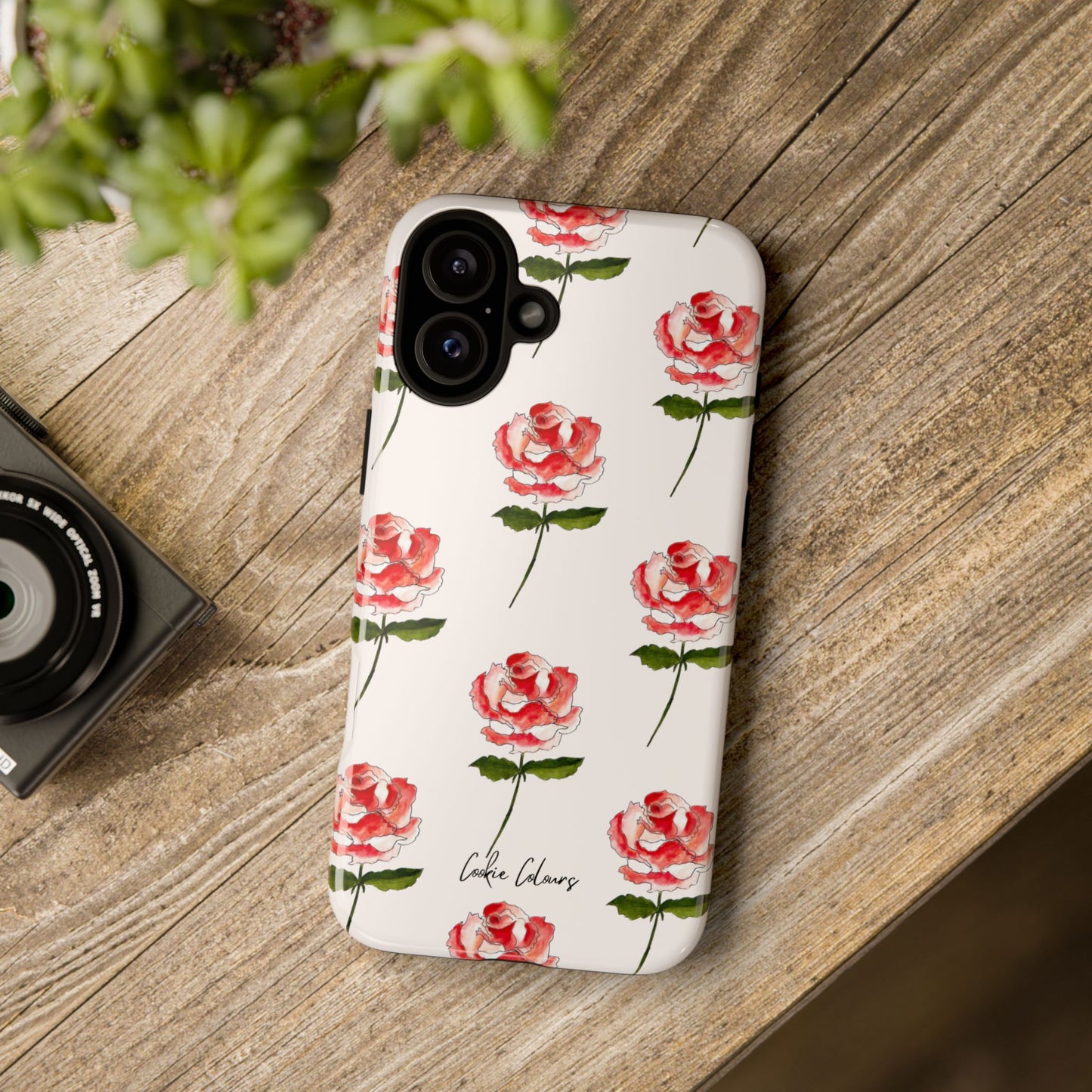 Rosa Rosa | Funda Premium para Teléfono