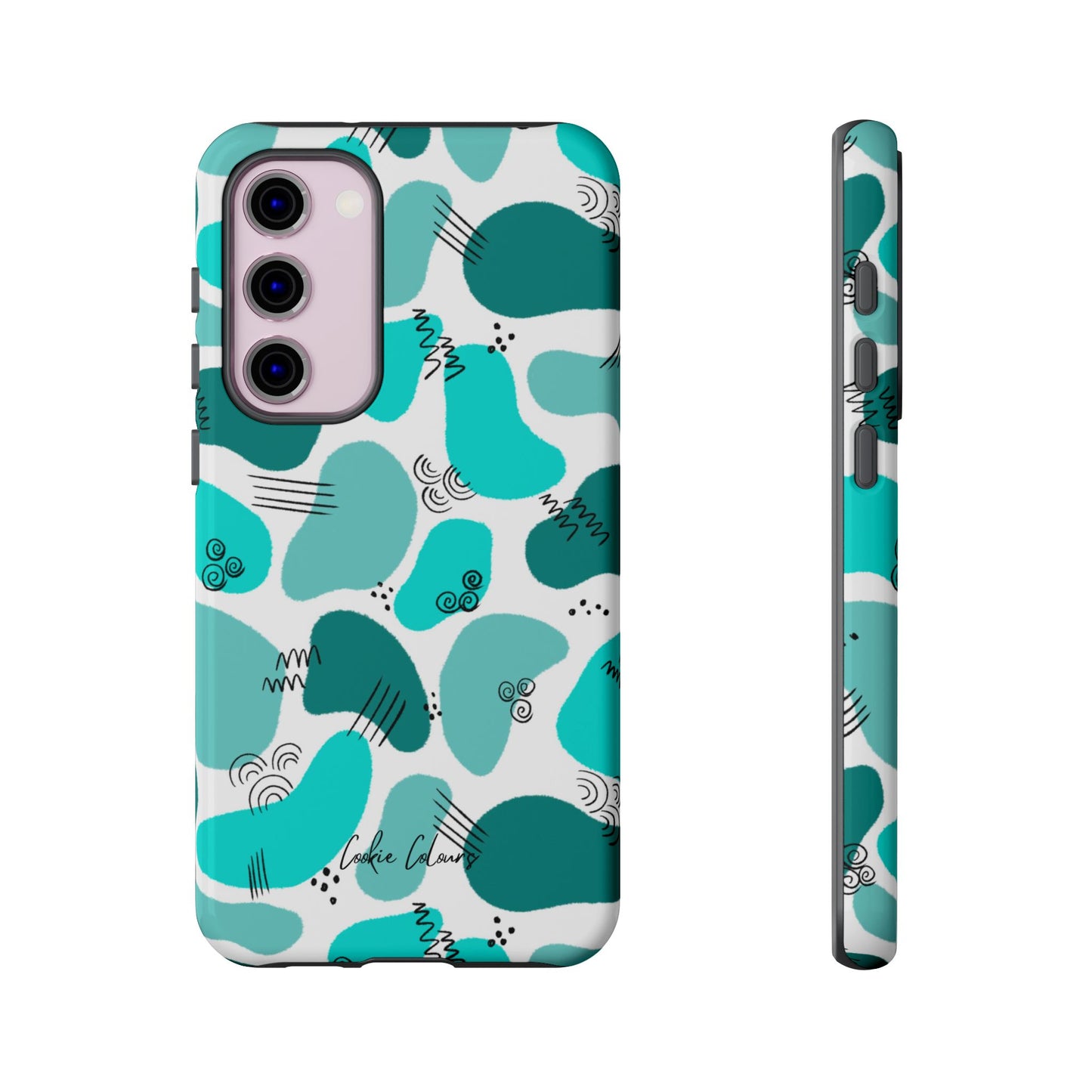 Blobby Blue | Premium Phone Case