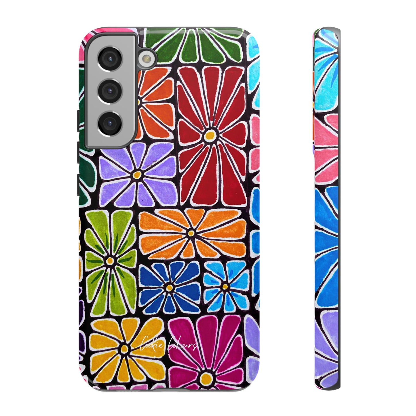 Boxed Bloom Burst | Premium Phone Case