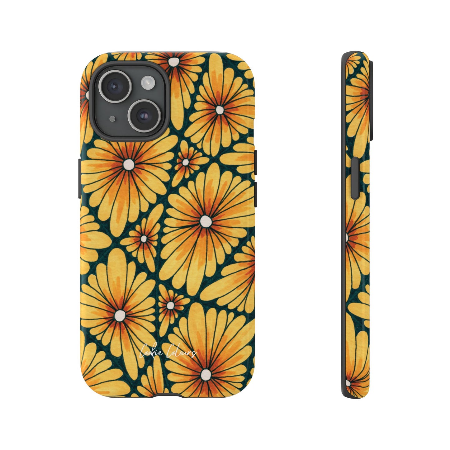 Golden Sunflowers | Premium Phone Case