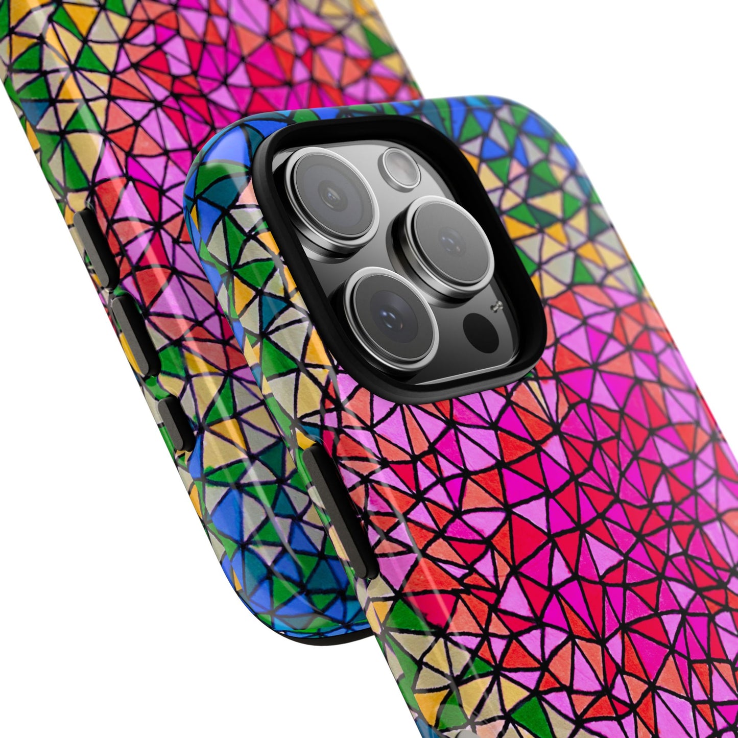 Corazón en llamas | Funda premium para teléfono
