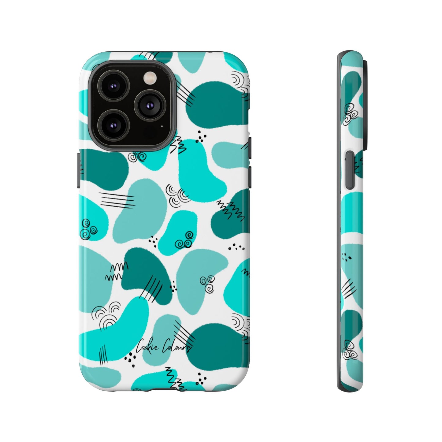 Blobby Blue | Premium Phone Case