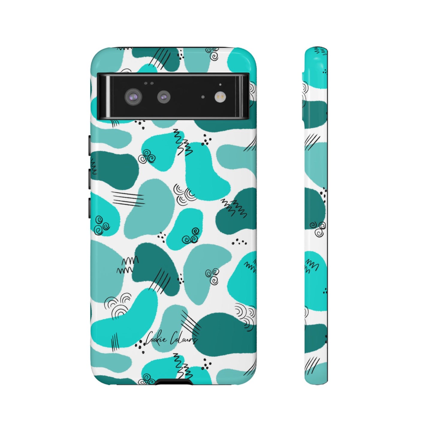 Blobby Blue | Premium Phone Case