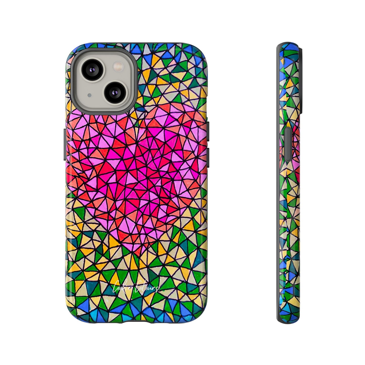 Heart On Fire | Premium Phone Case