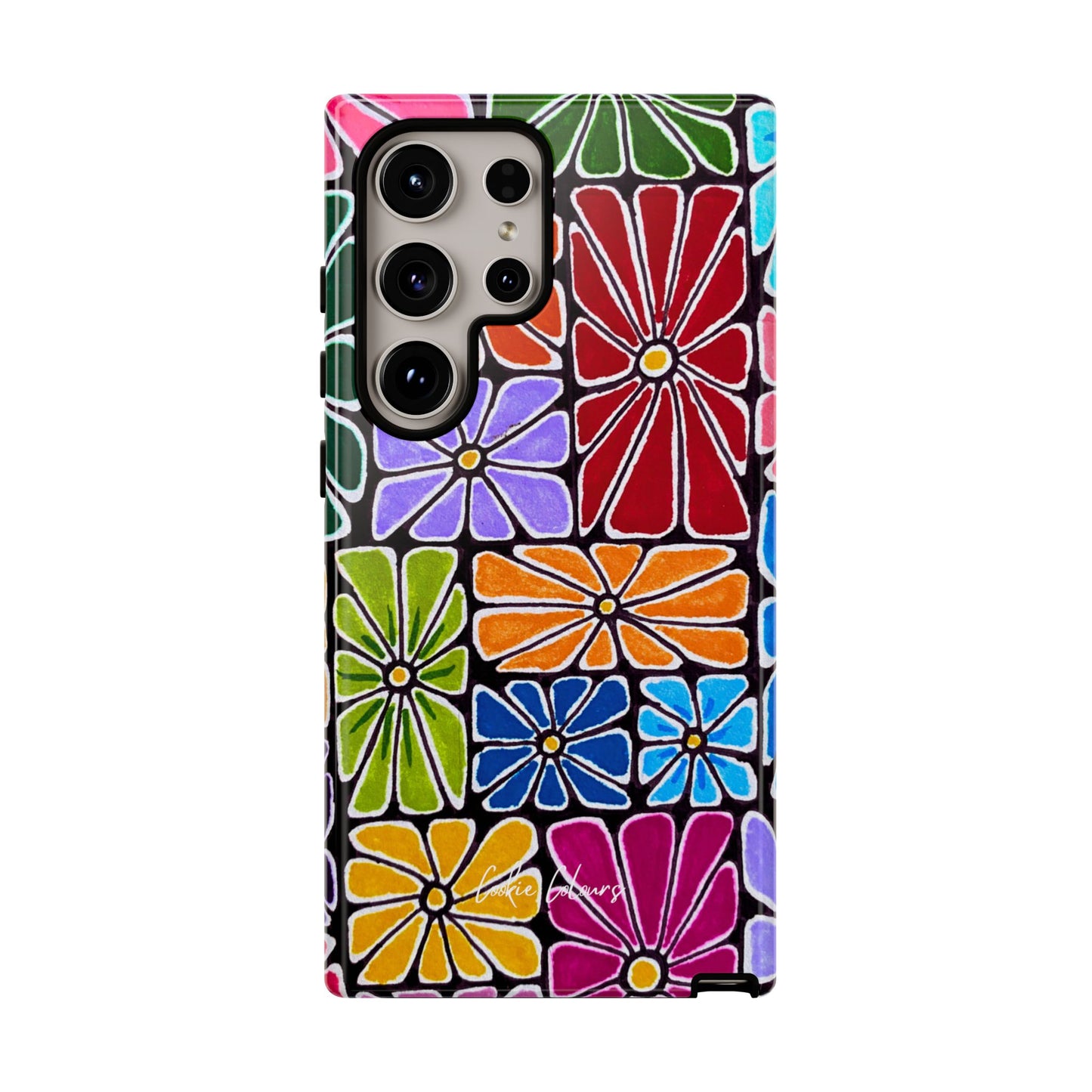 Boxed Bloom Burst | Premium Phone Case