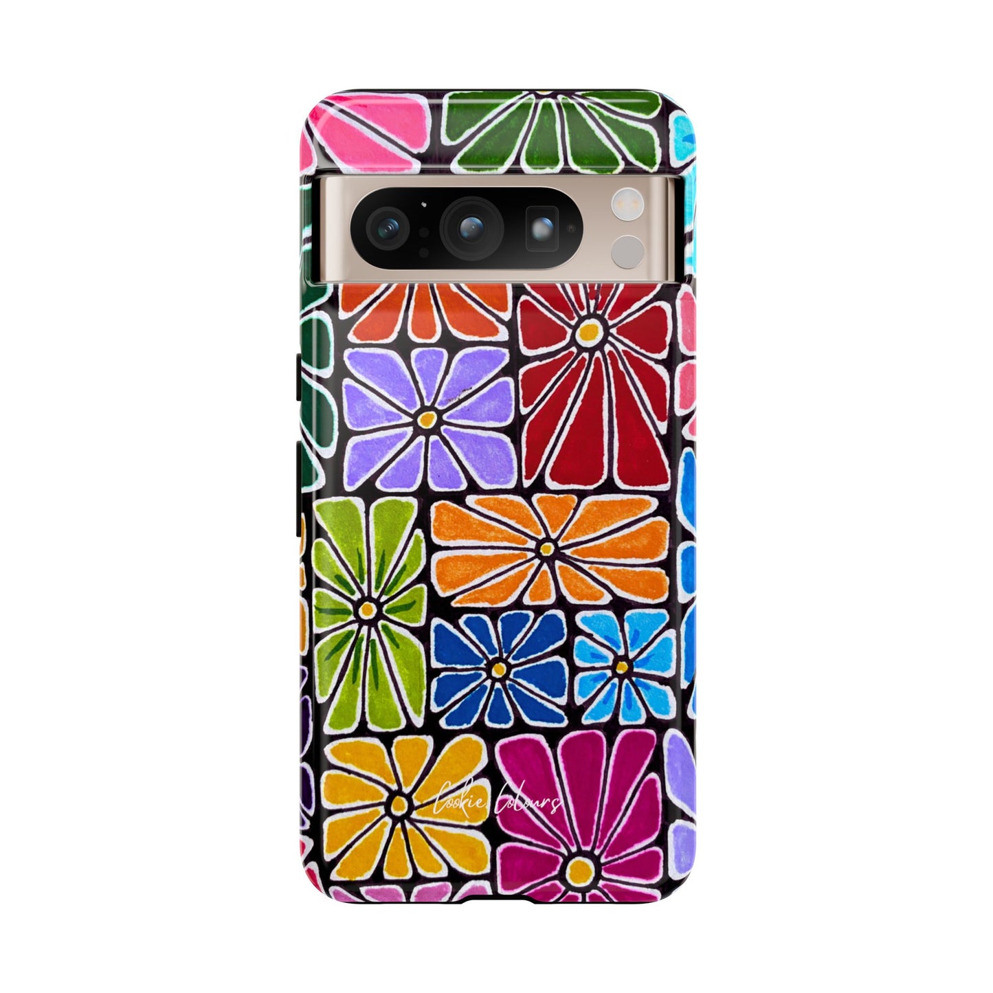 Boxed Bloom Burst | Premium Phone Case