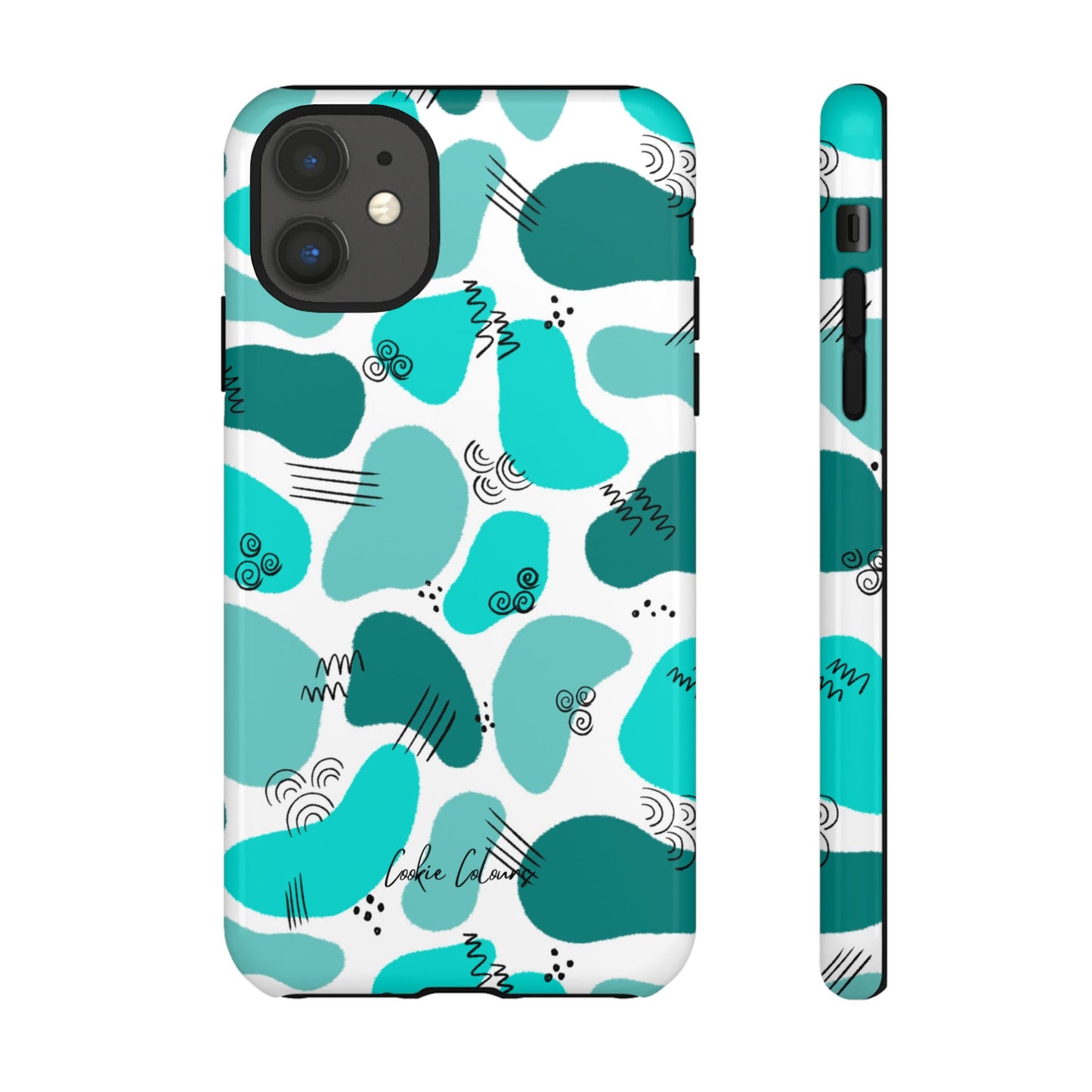 Blobby Blue | Premium Phone Case