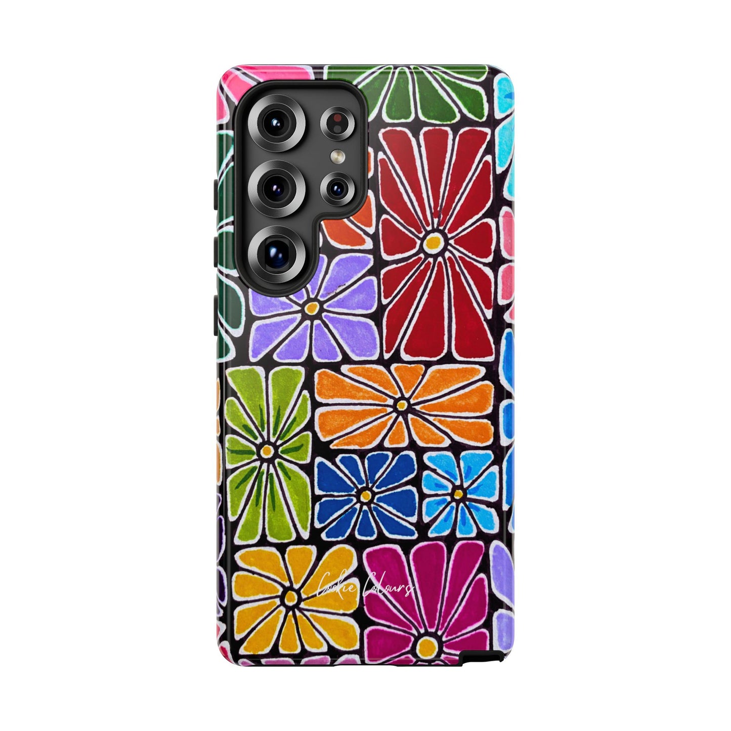 Boxed Bloom Burst | Premium Phone Case