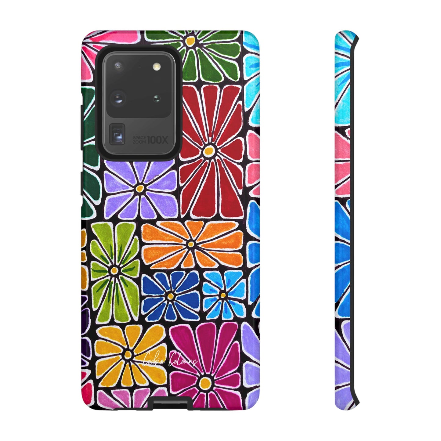 Boxed Bloom Burst | Premium Phone Case