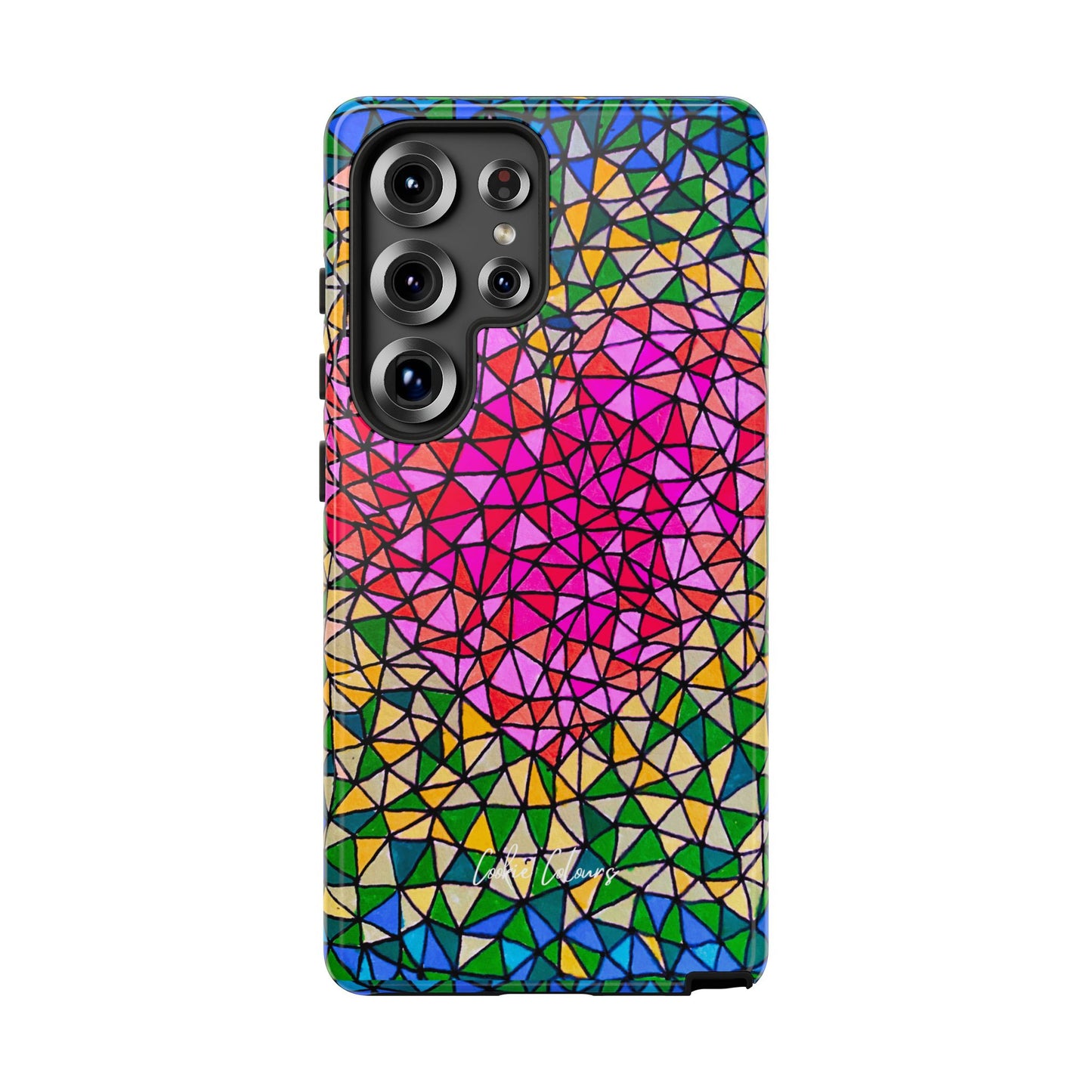 Corazón en llamas | Funda premium para teléfono