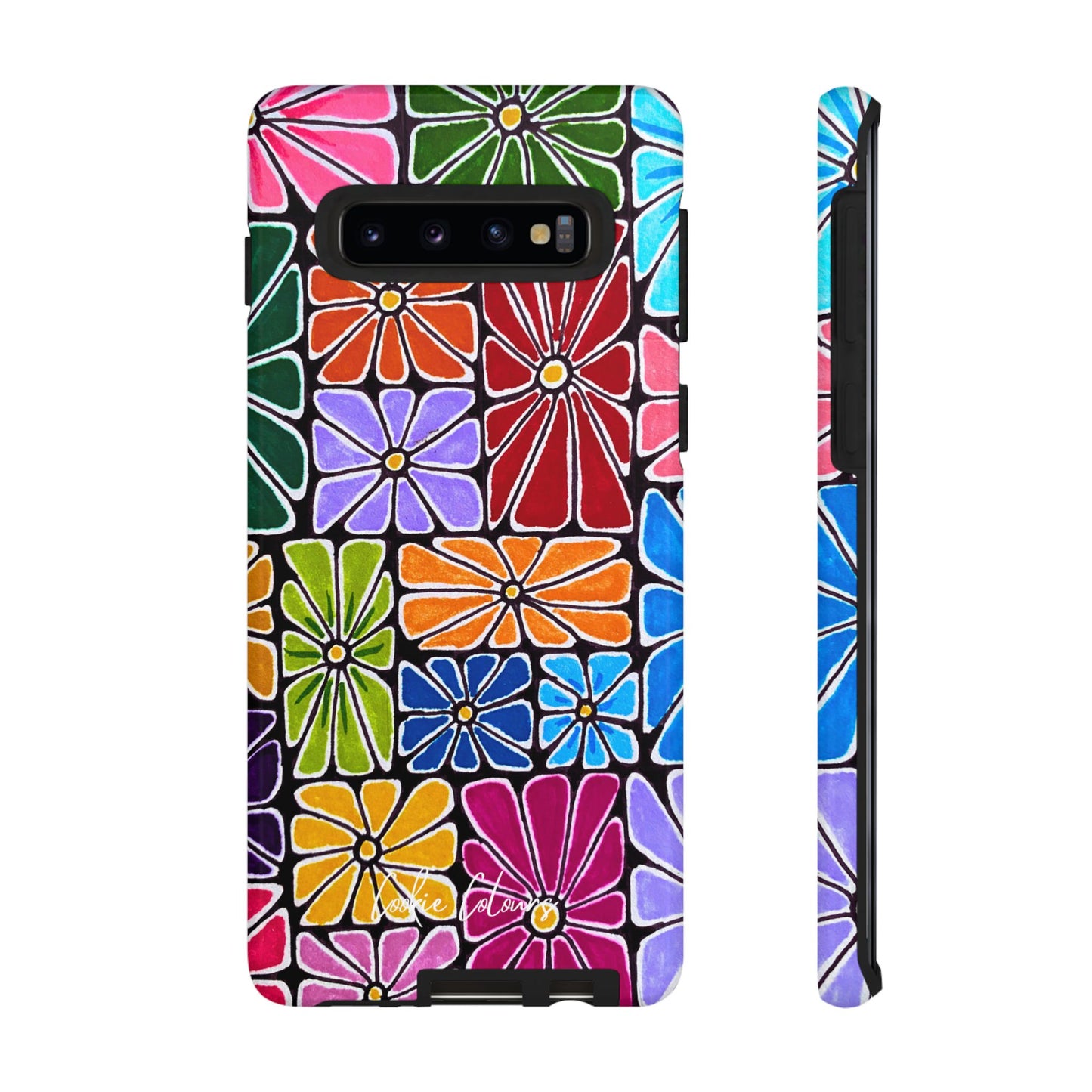 Boxed Bloom Burst | Premium Phone Case